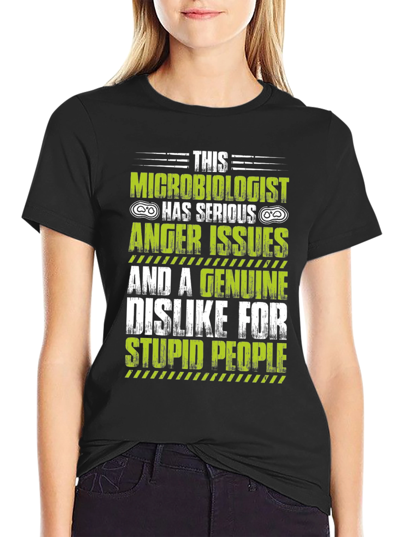 Microbiologist Anger Issues Graphic T-Shirt