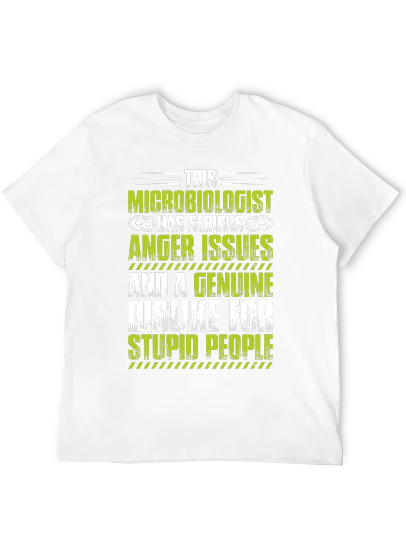 Microbiologist Anger Issues Graphic T-Shirt