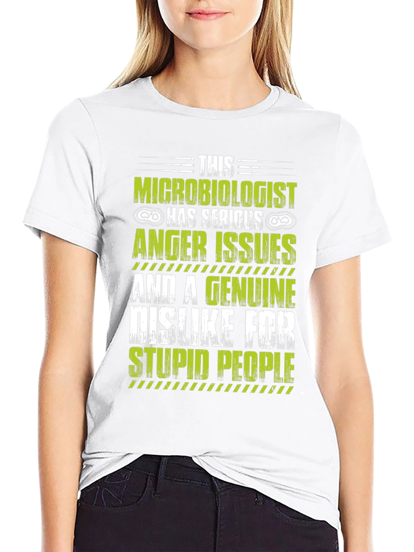 Microbiologist Anger Issues Graphic T-Shirt