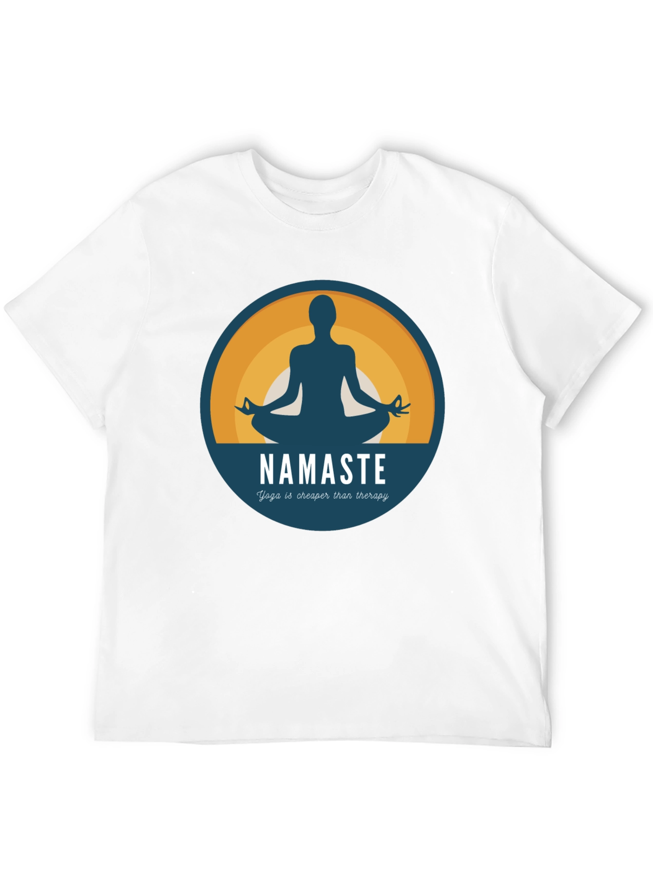 Yoga Namaste T-Shirt: Cheaper Than Therapy!