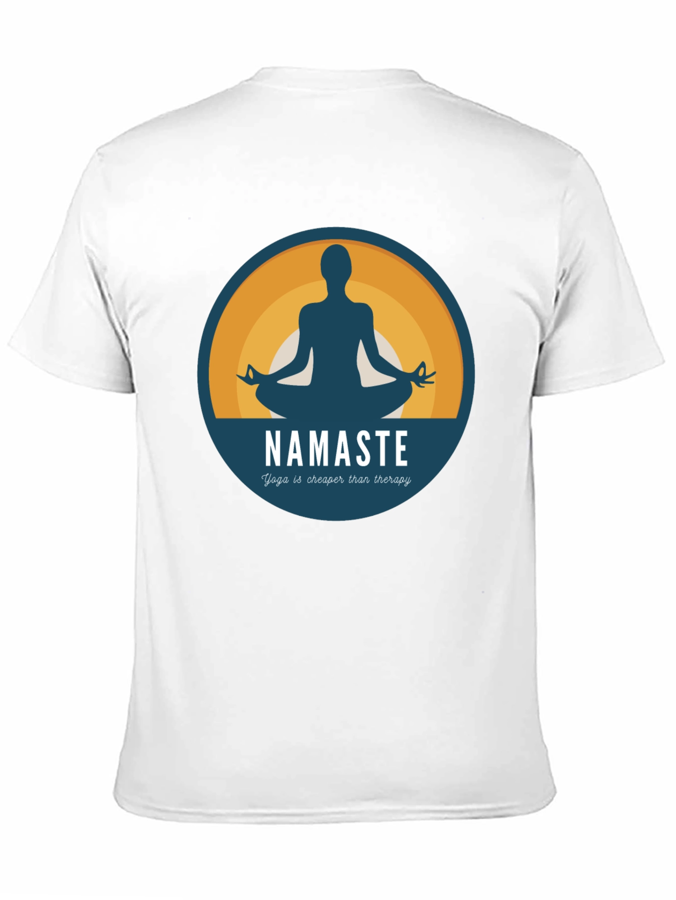 Yoga Namaste T-Shirt: Cheaper Than Therapy!