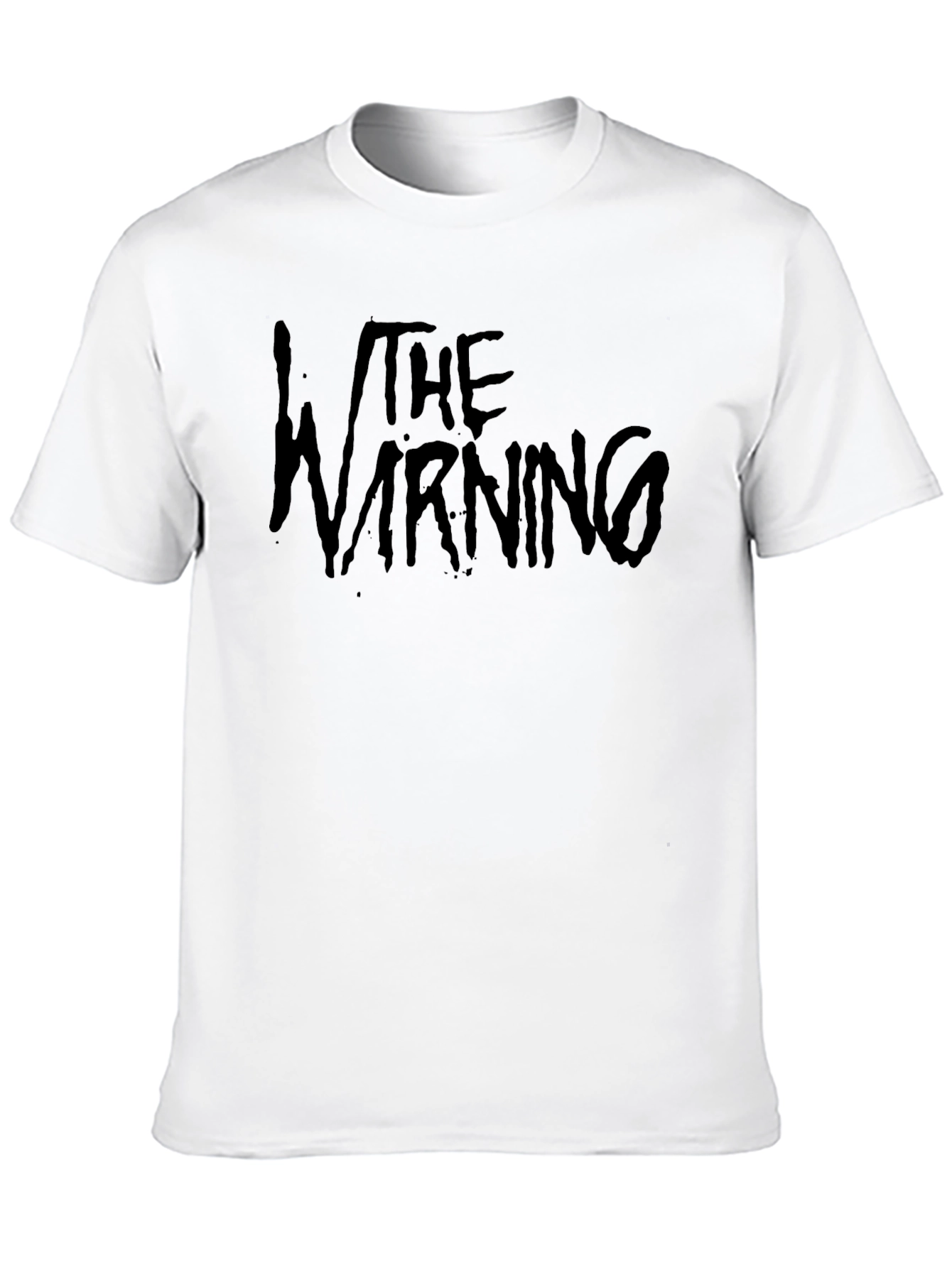 The Warning Band T-Shirt Black
