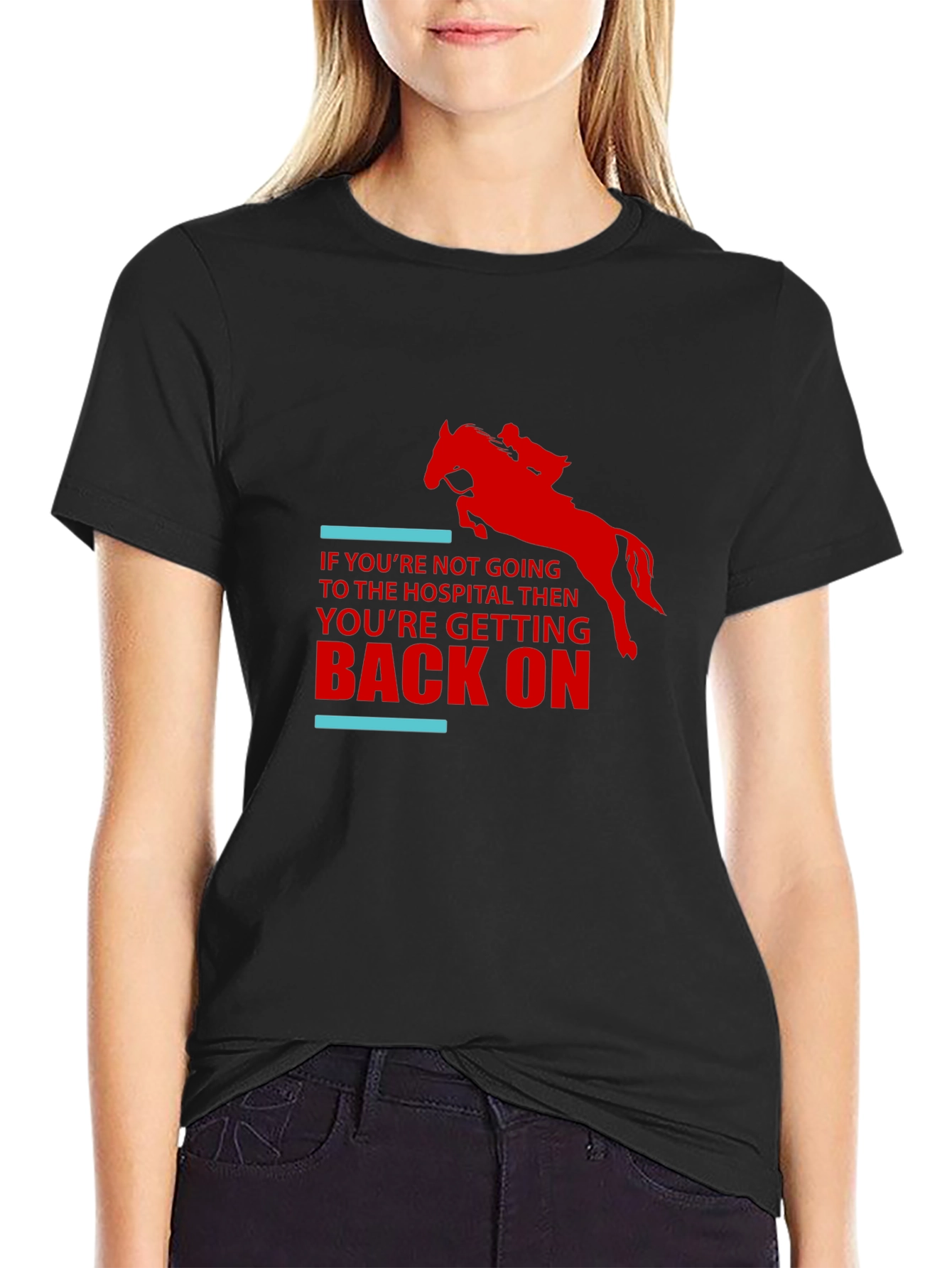 Horseback Riding T-Shirt - Get Back On