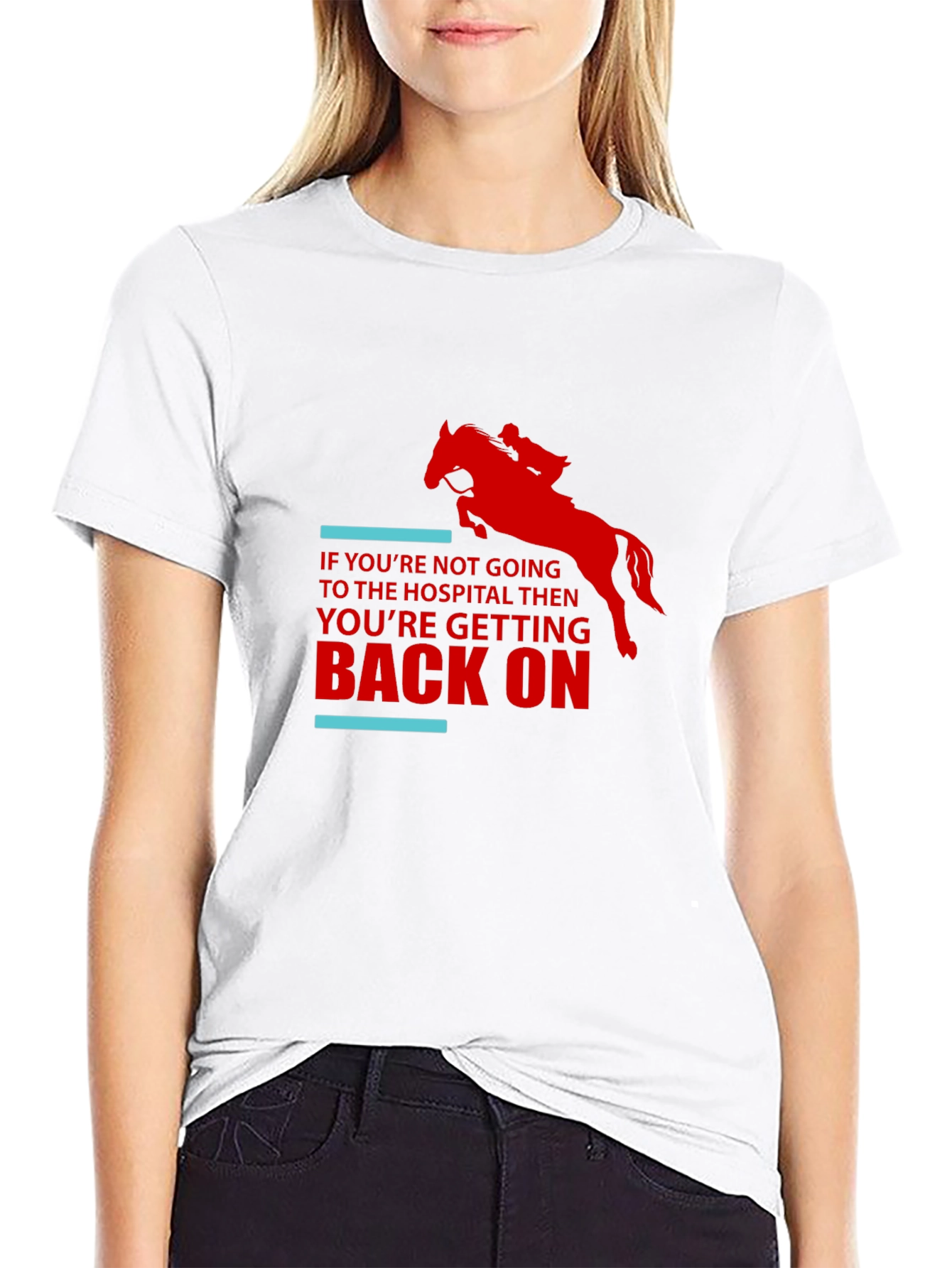 Horseback Riding T-Shirt - Get Back On