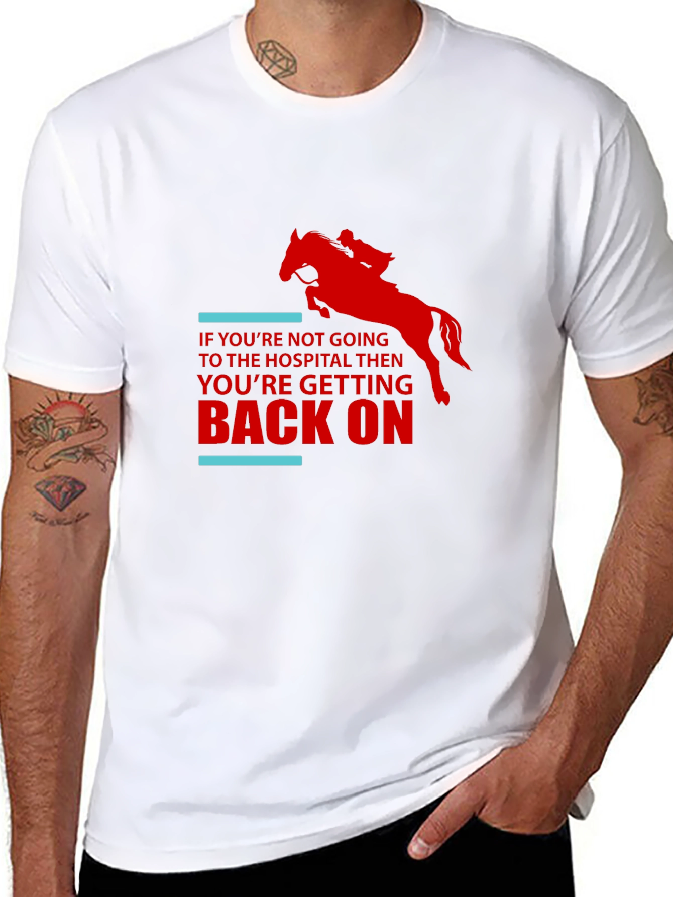 Horseback Riding T-Shirt - Get Back On
