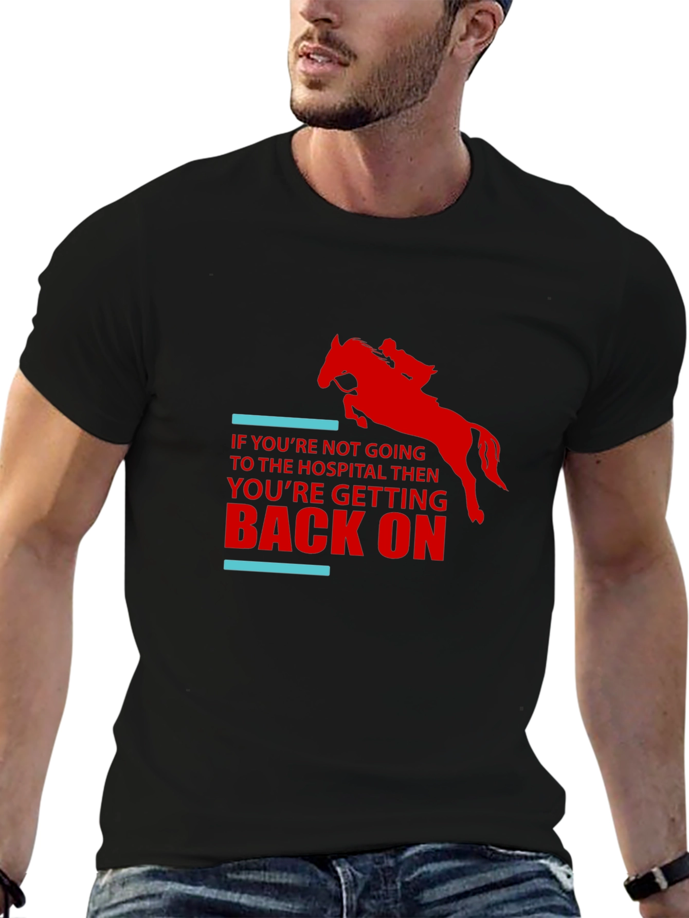Horseback Riding T-Shirt - Get Back On