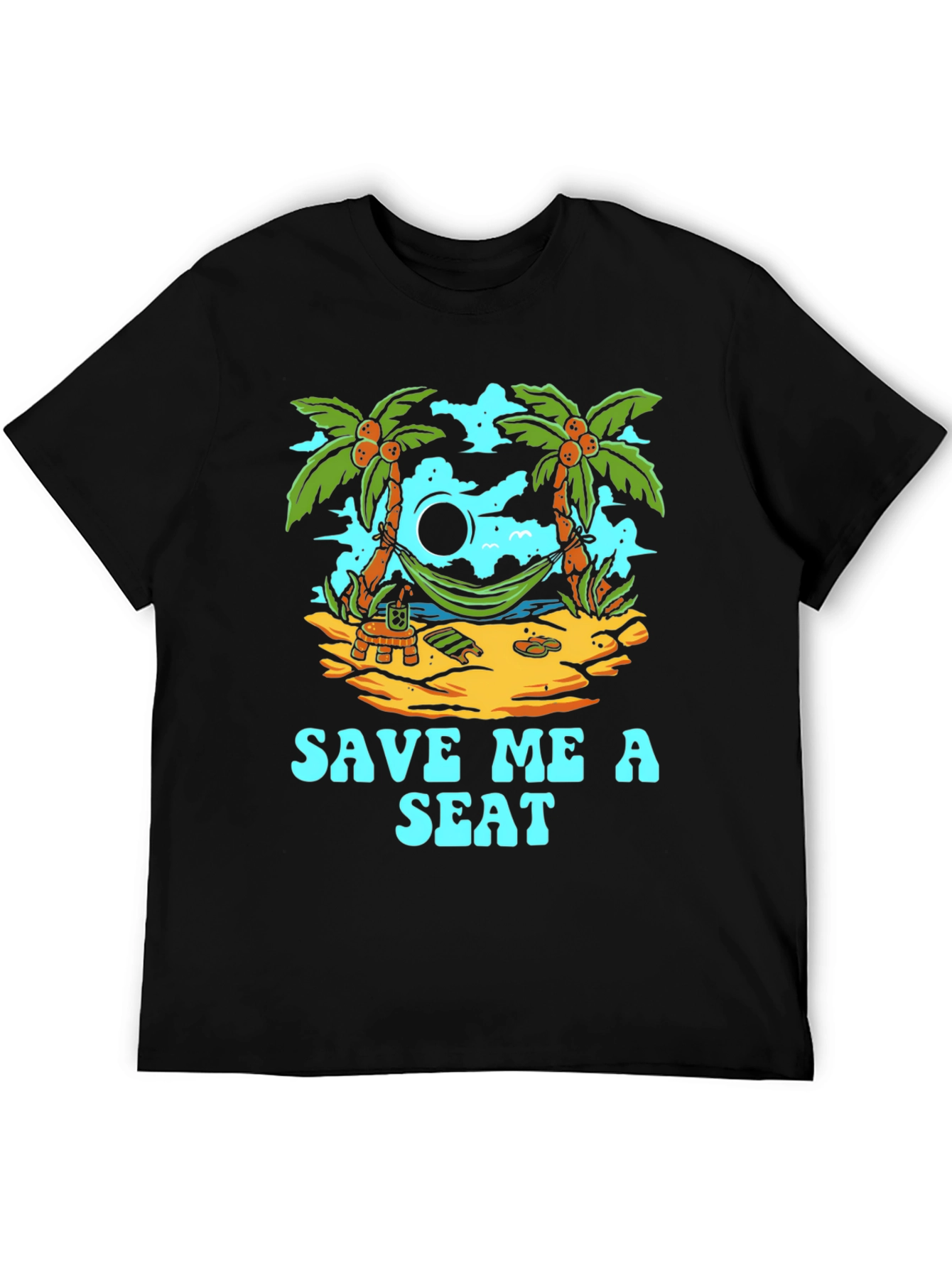 Tropical Beach Save Me a Seat T-Shirt