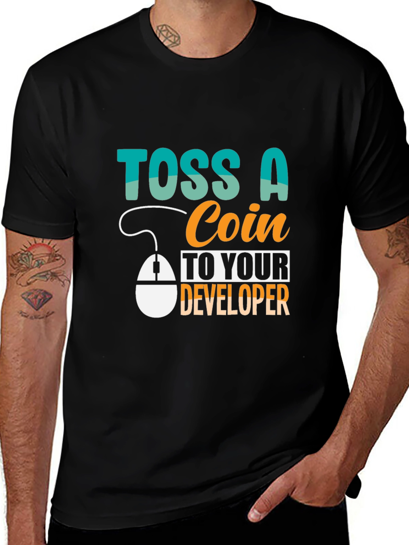 Toss a Coin to Your Developer T-Shirt