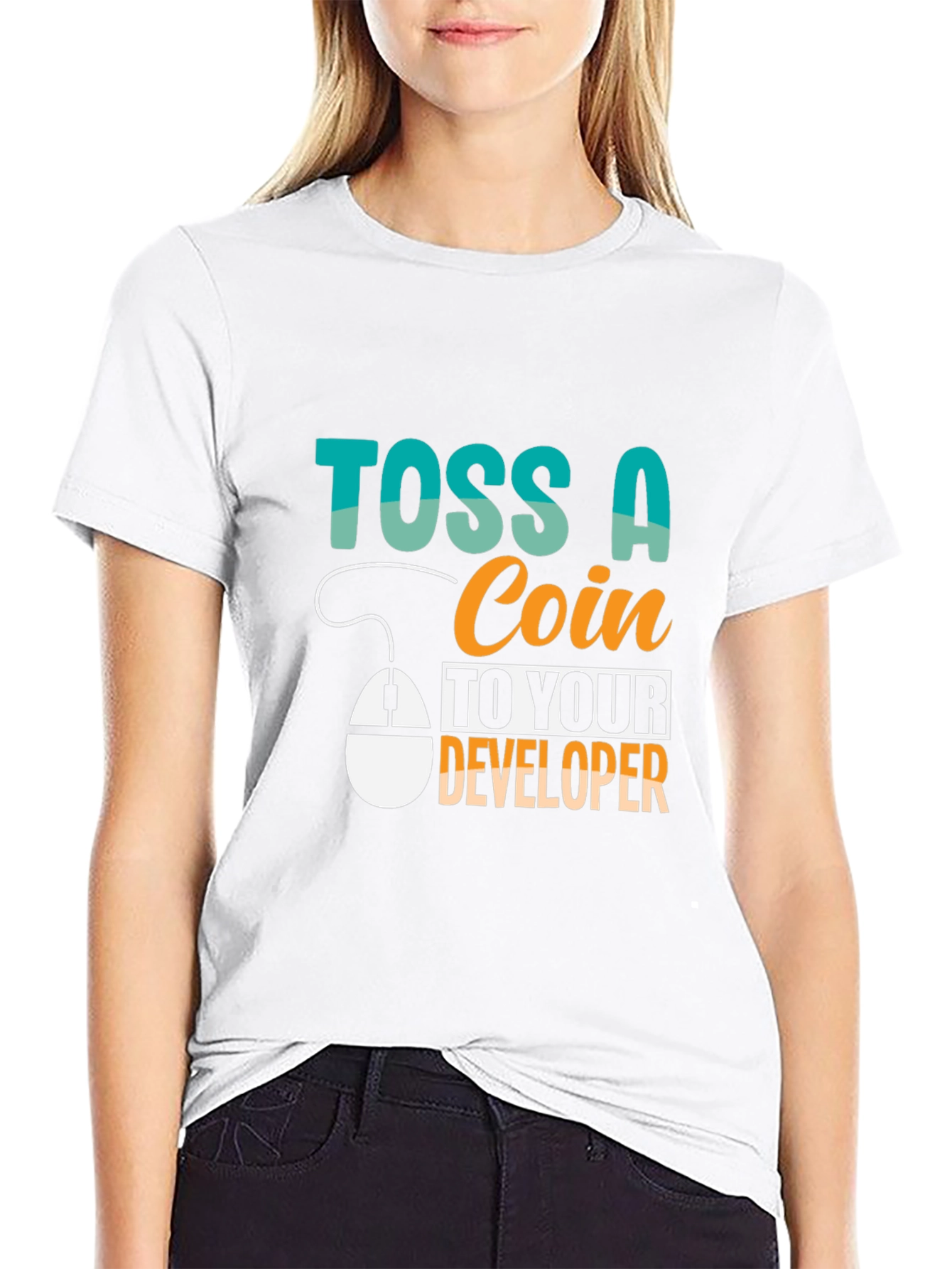 Toss a Coin to Your Developer T-Shirt