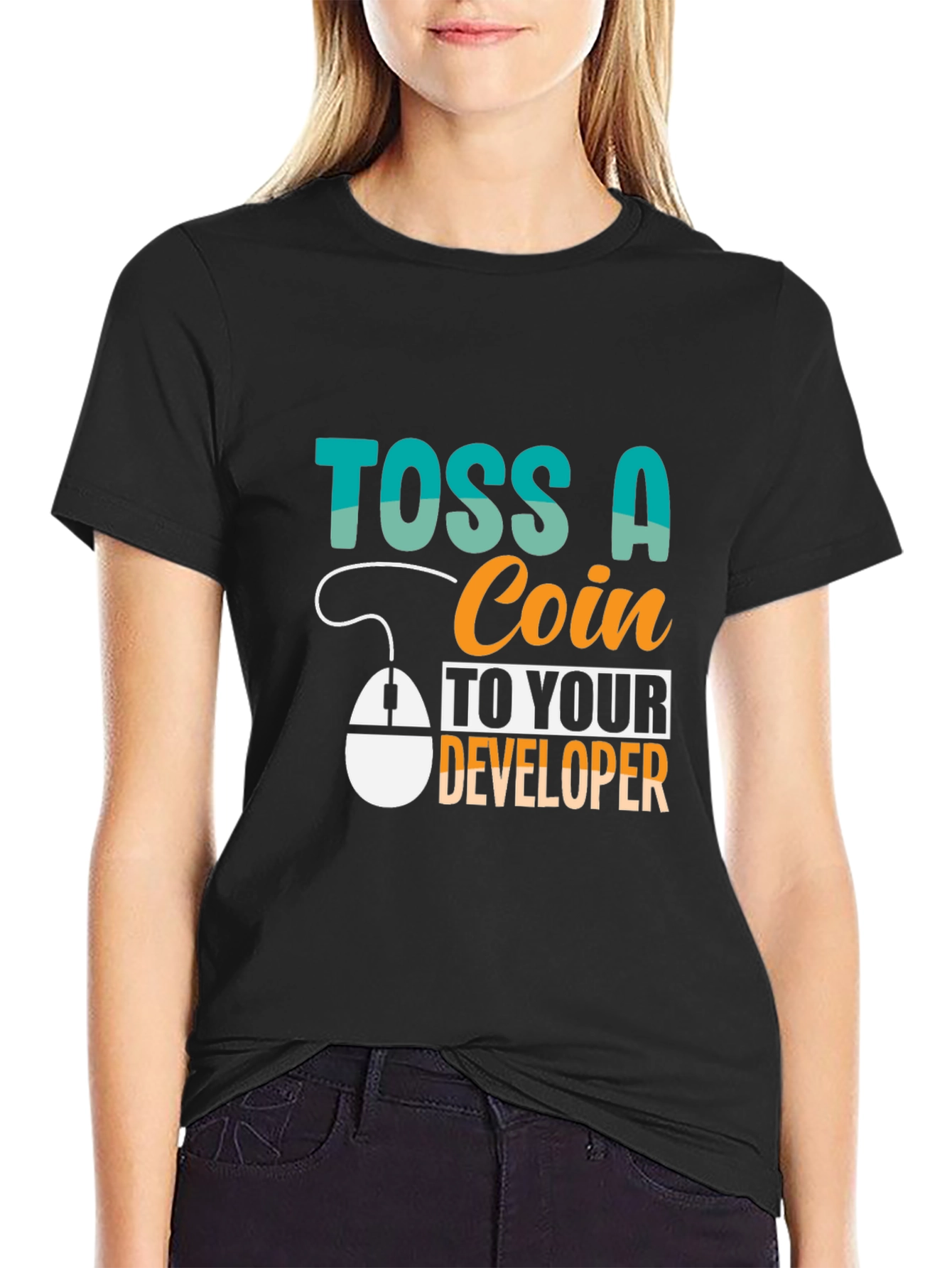 Toss a Coin to Your Developer T-Shirt