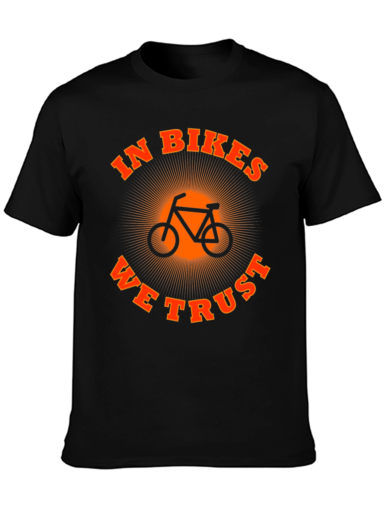 In Bikes We Trust Graphic Tee