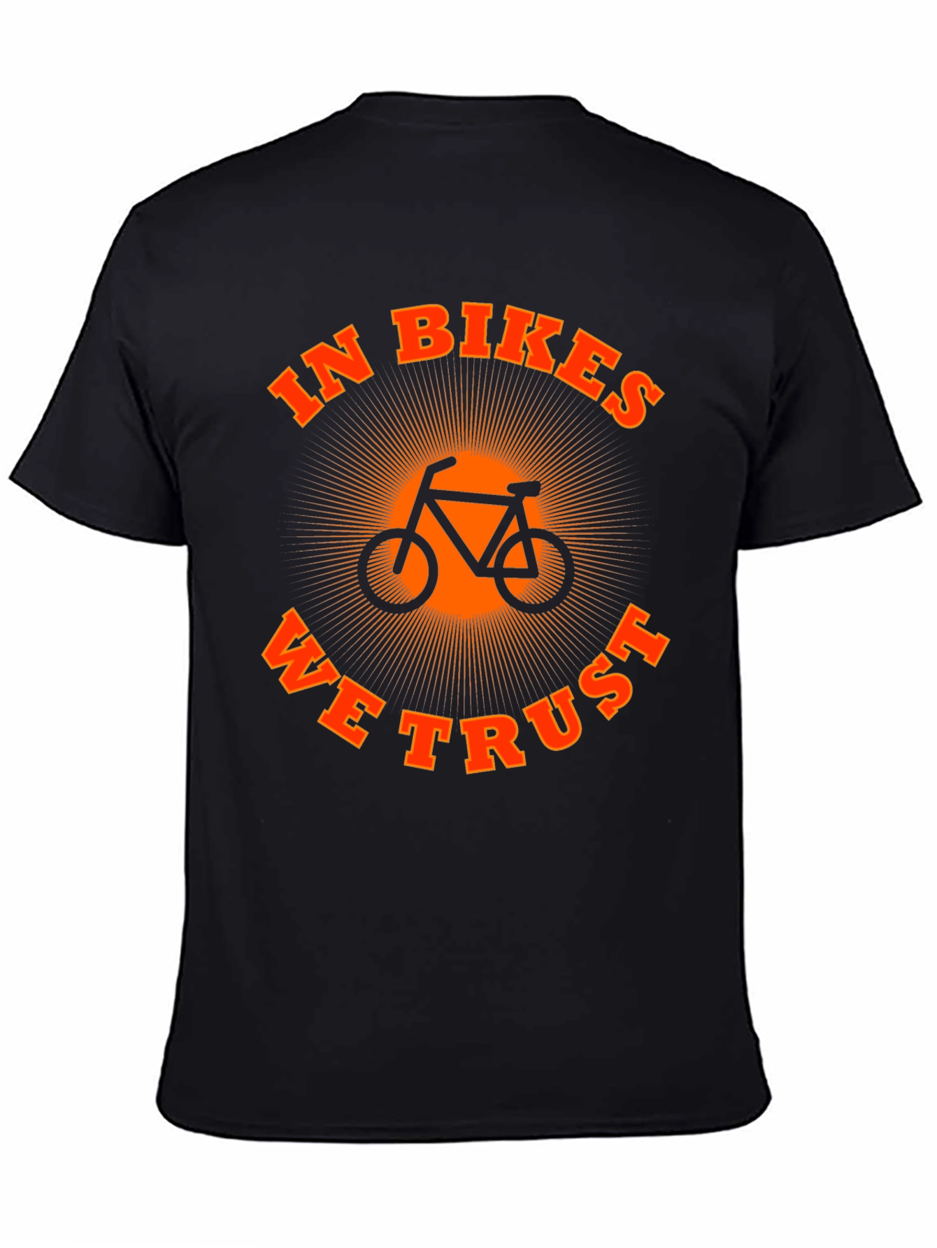 In Bikes We Trust Graphic Tee