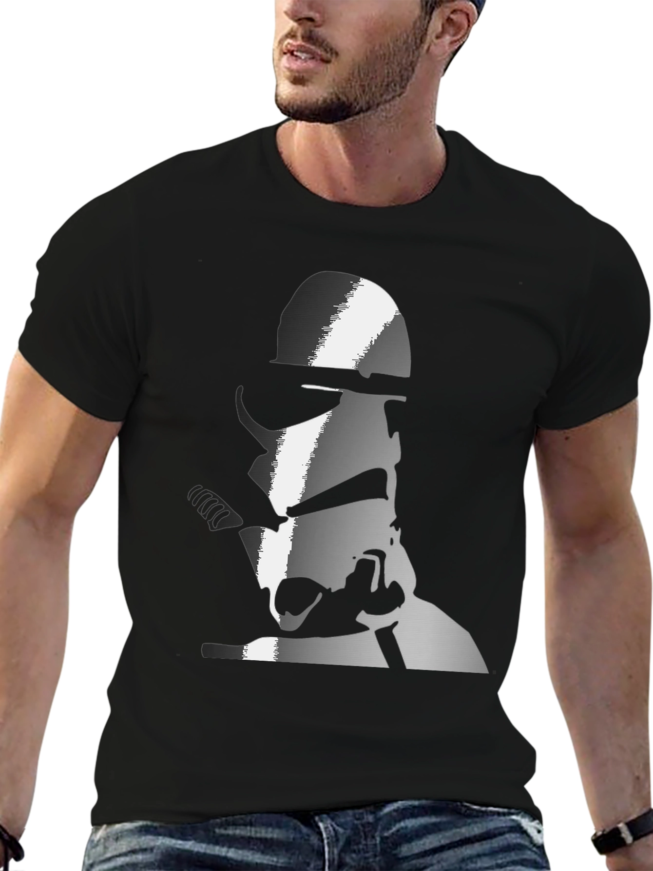 Stormtrooper Graphic Tee - Sci-Fi Style