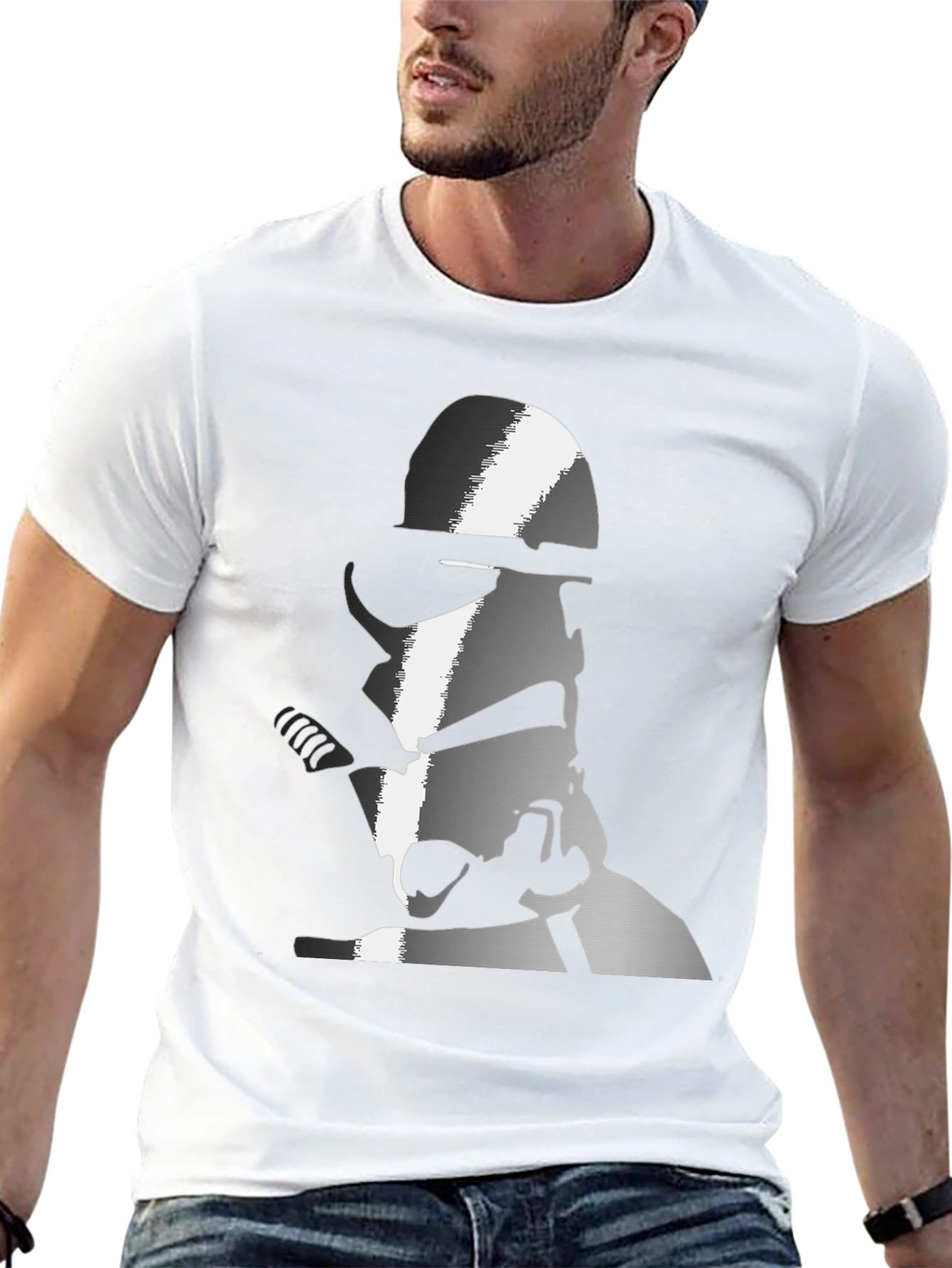 Stormtrooper Graphic Tee - Sci-Fi Style