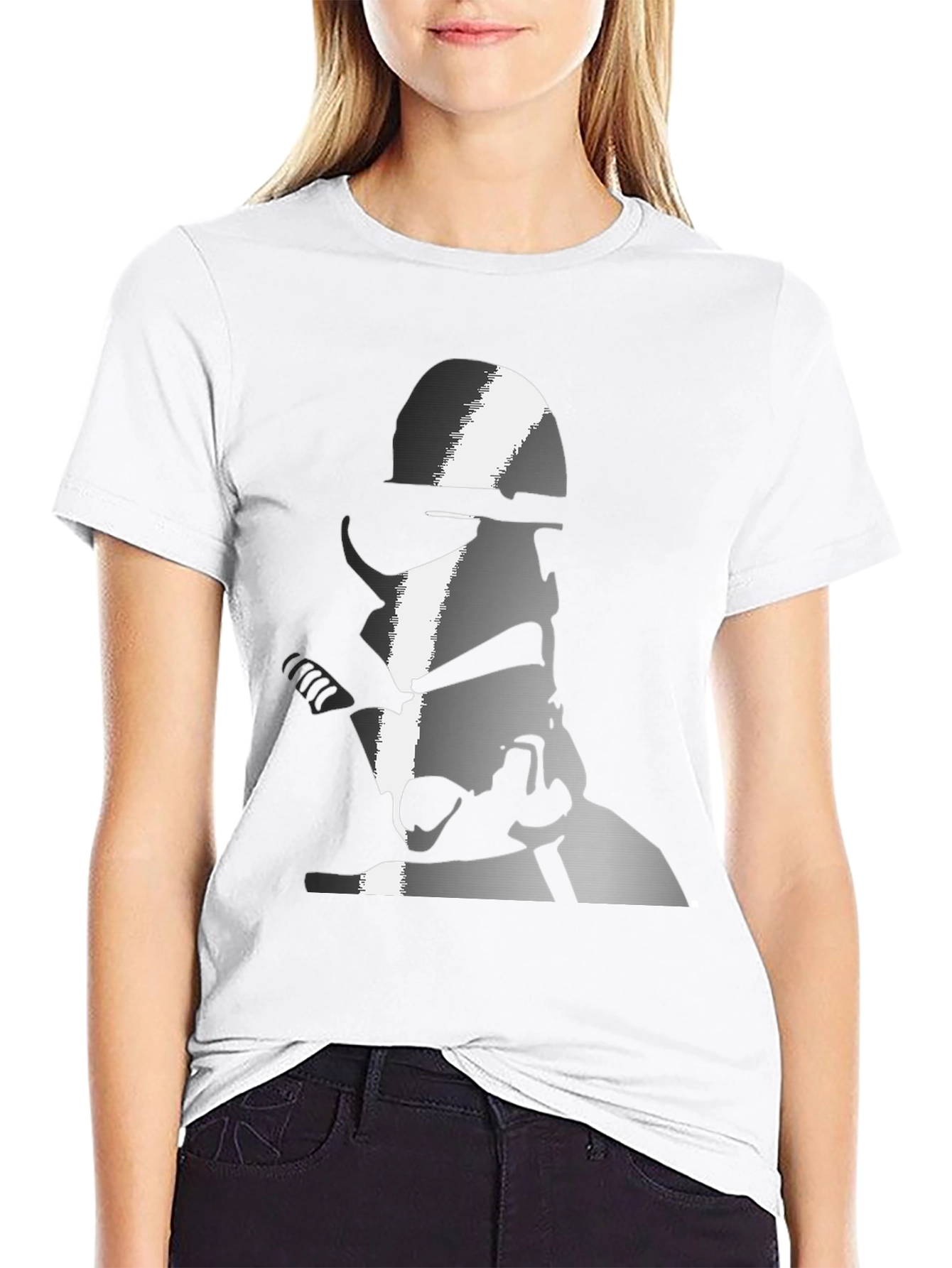 Stormtrooper Graphic Tee - Sci-Fi Style