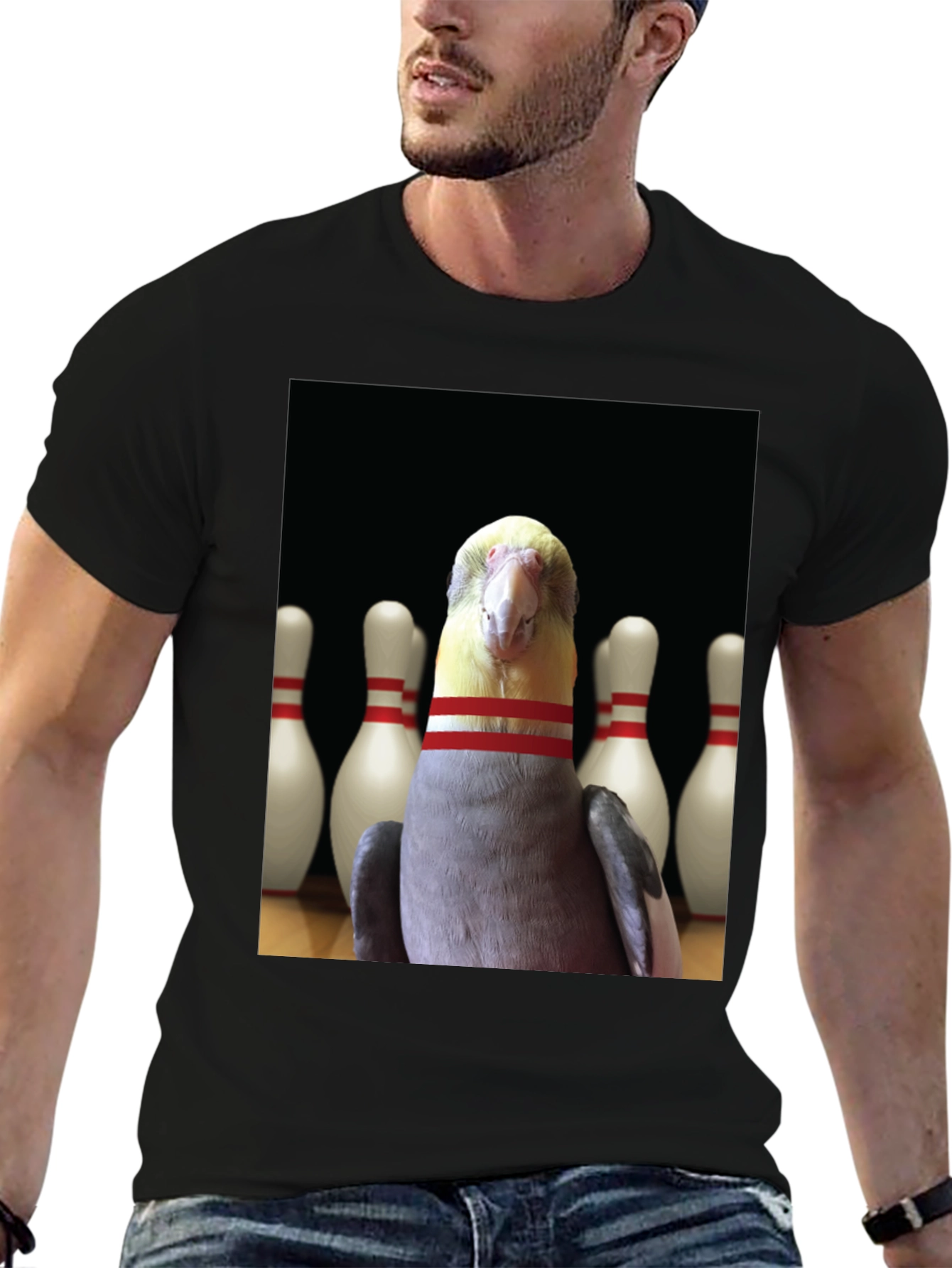 Bowling Bird T-Shirt - Strike a Pose!