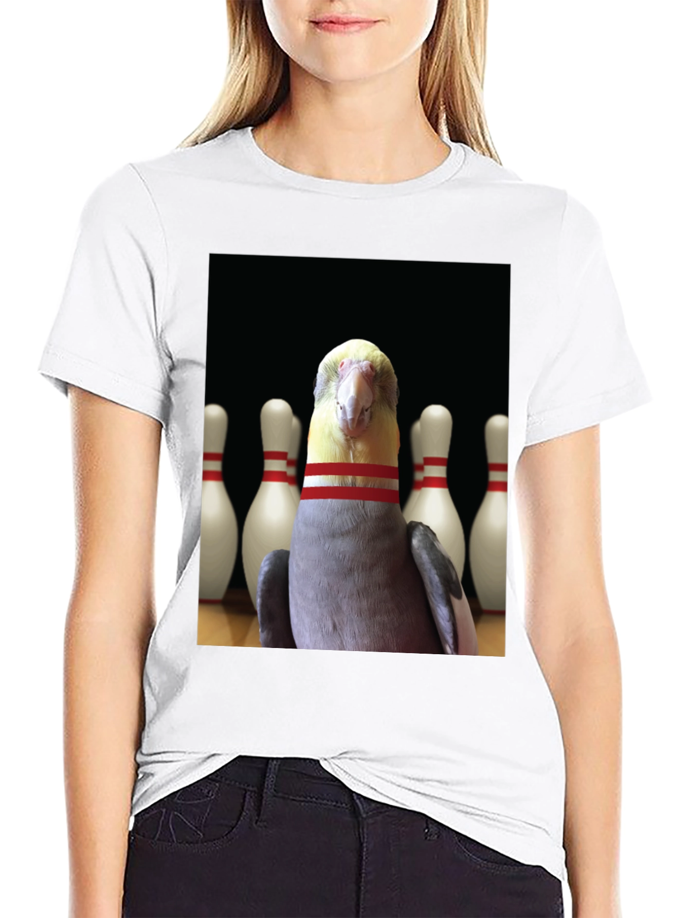 Bowling Bird T-Shirt - Strike a Pose!
