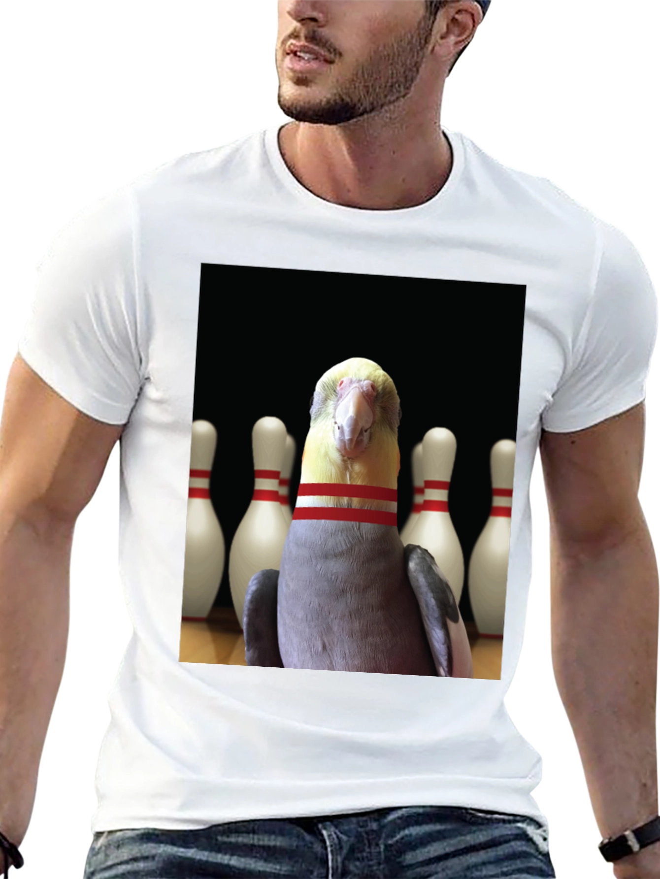 Bowling Bird T-Shirt - Strike a Pose!