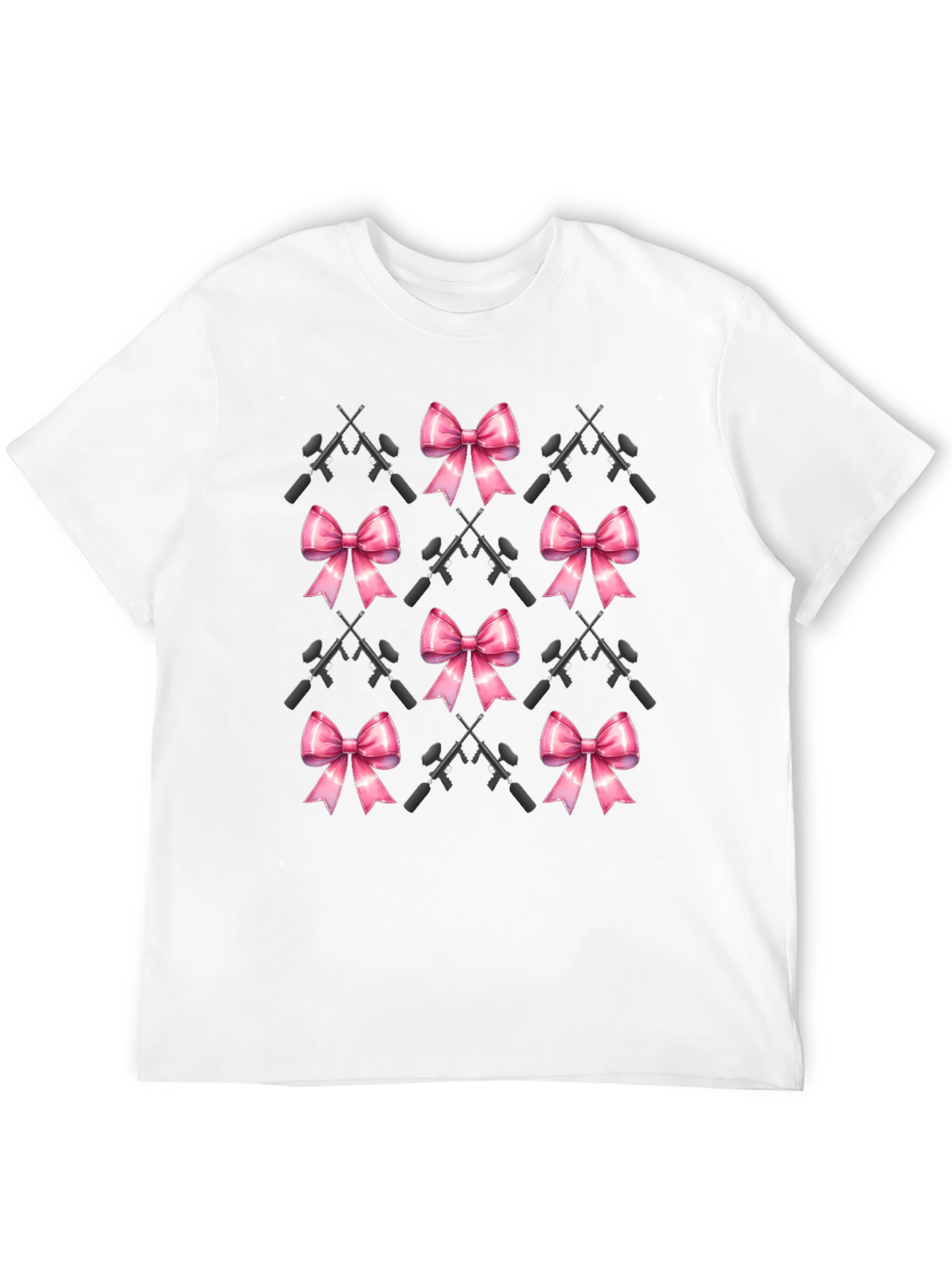 Paintball Bow Pattern T-Shirt