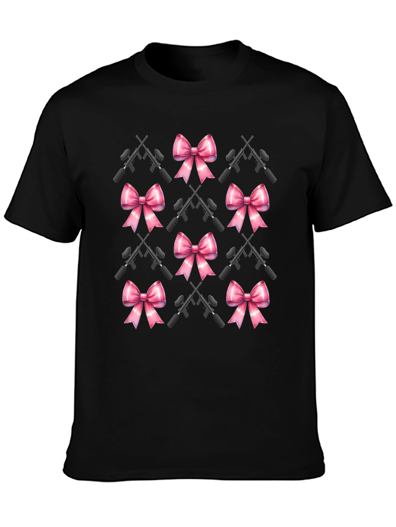 Paintball Bow Pattern T-Shirt