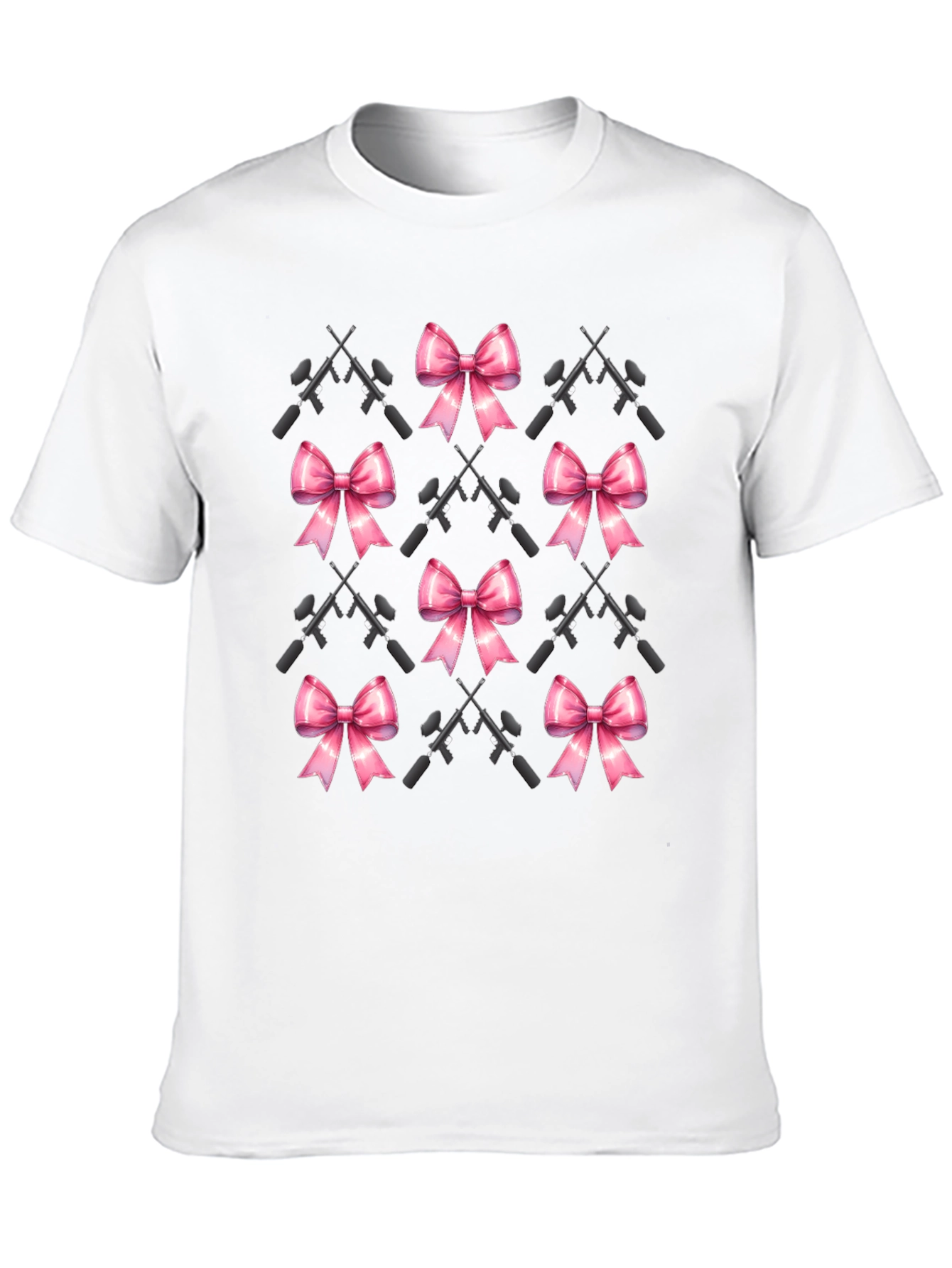 Paintball Bow Pattern T-Shirt