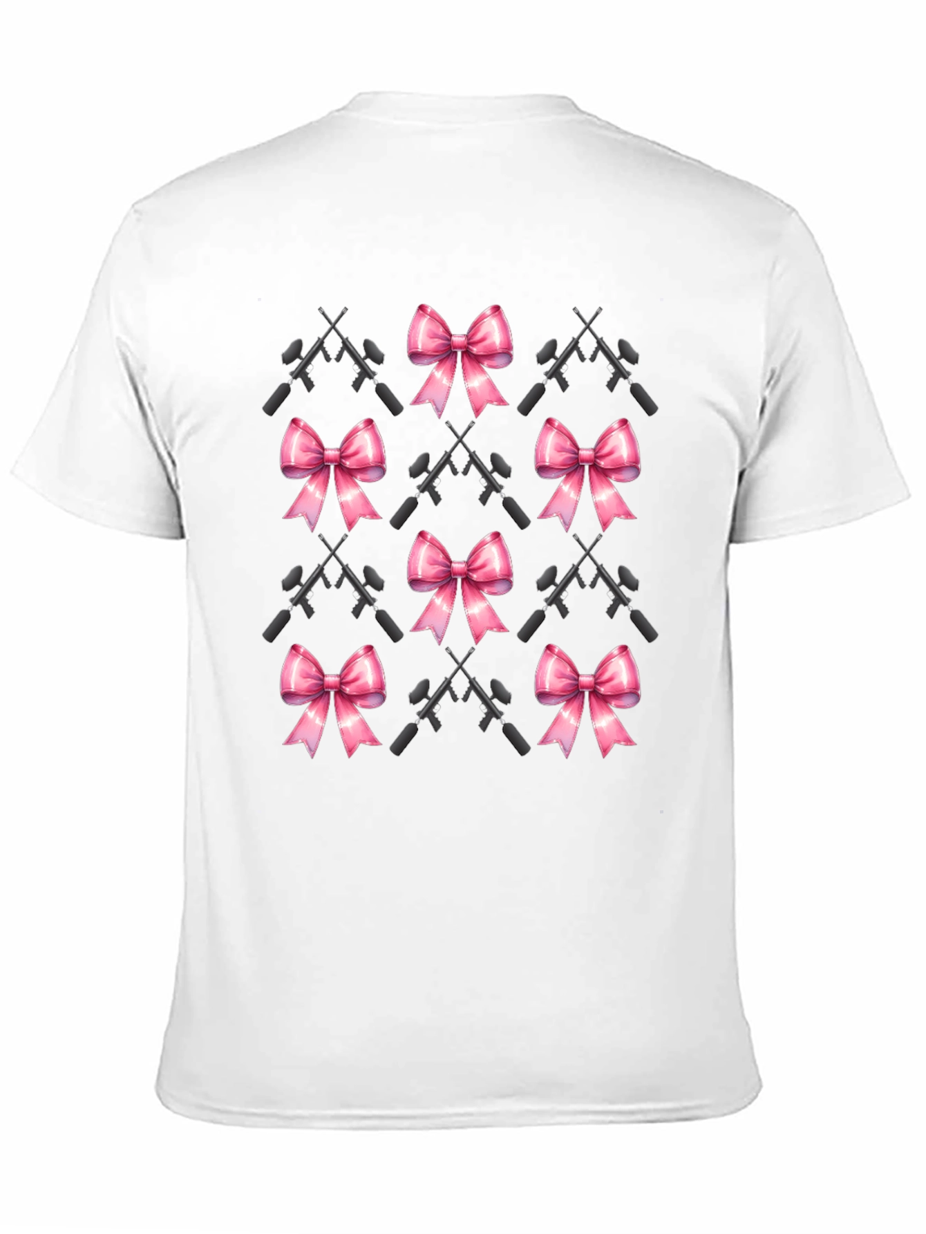 Paintball Bow Pattern T-Shirt