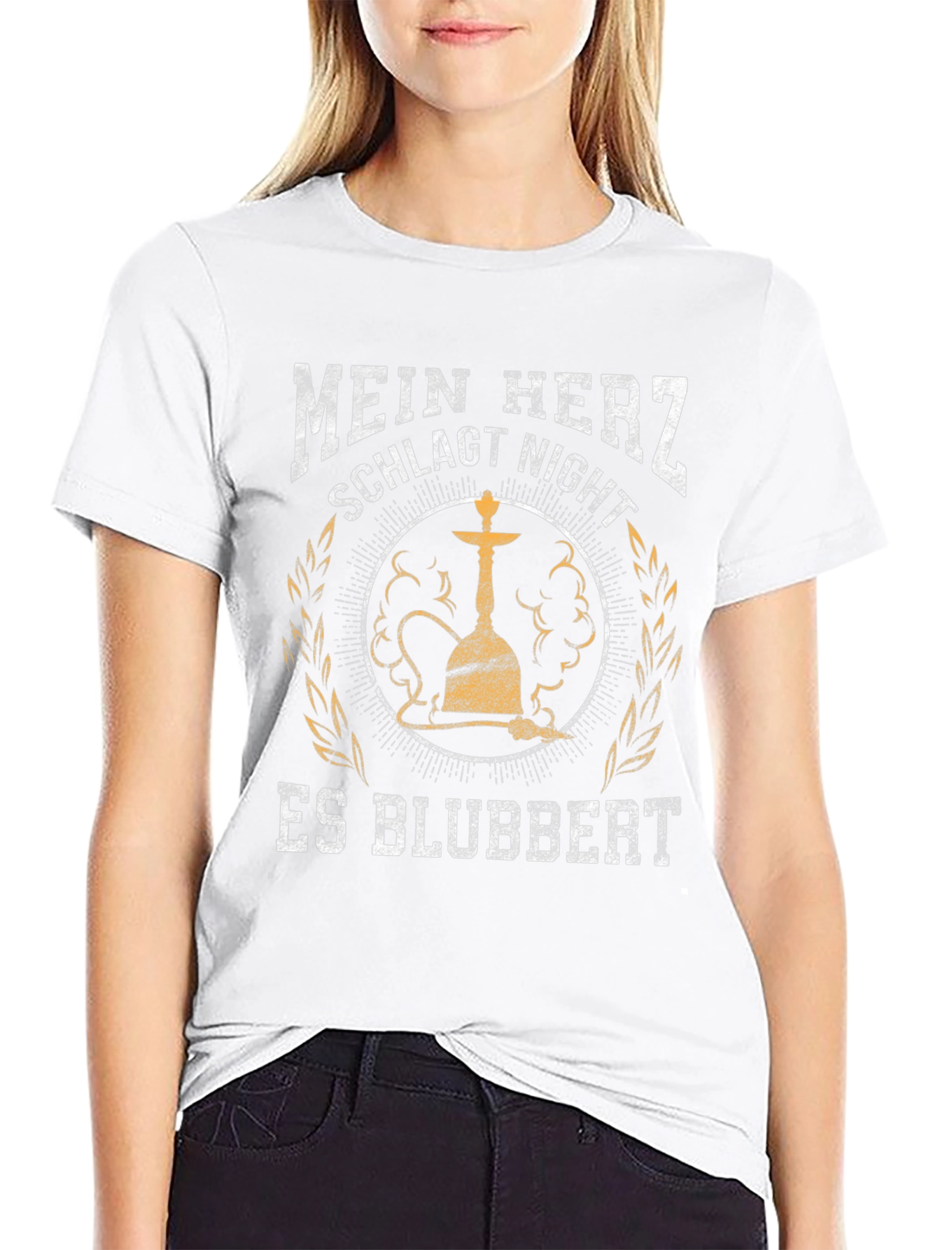 Mein Herz T-Shirt - Hookah Lover Tee