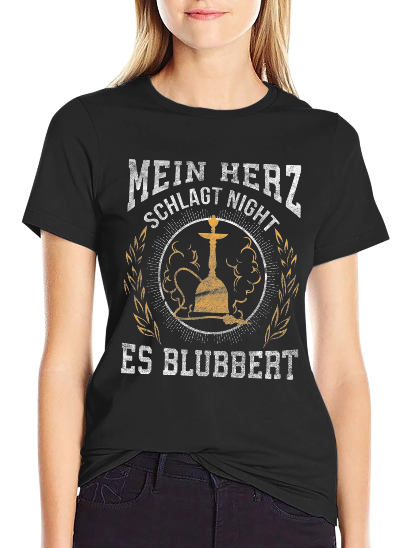 Mein Herz T-Shirt - Hookah Lover Tee