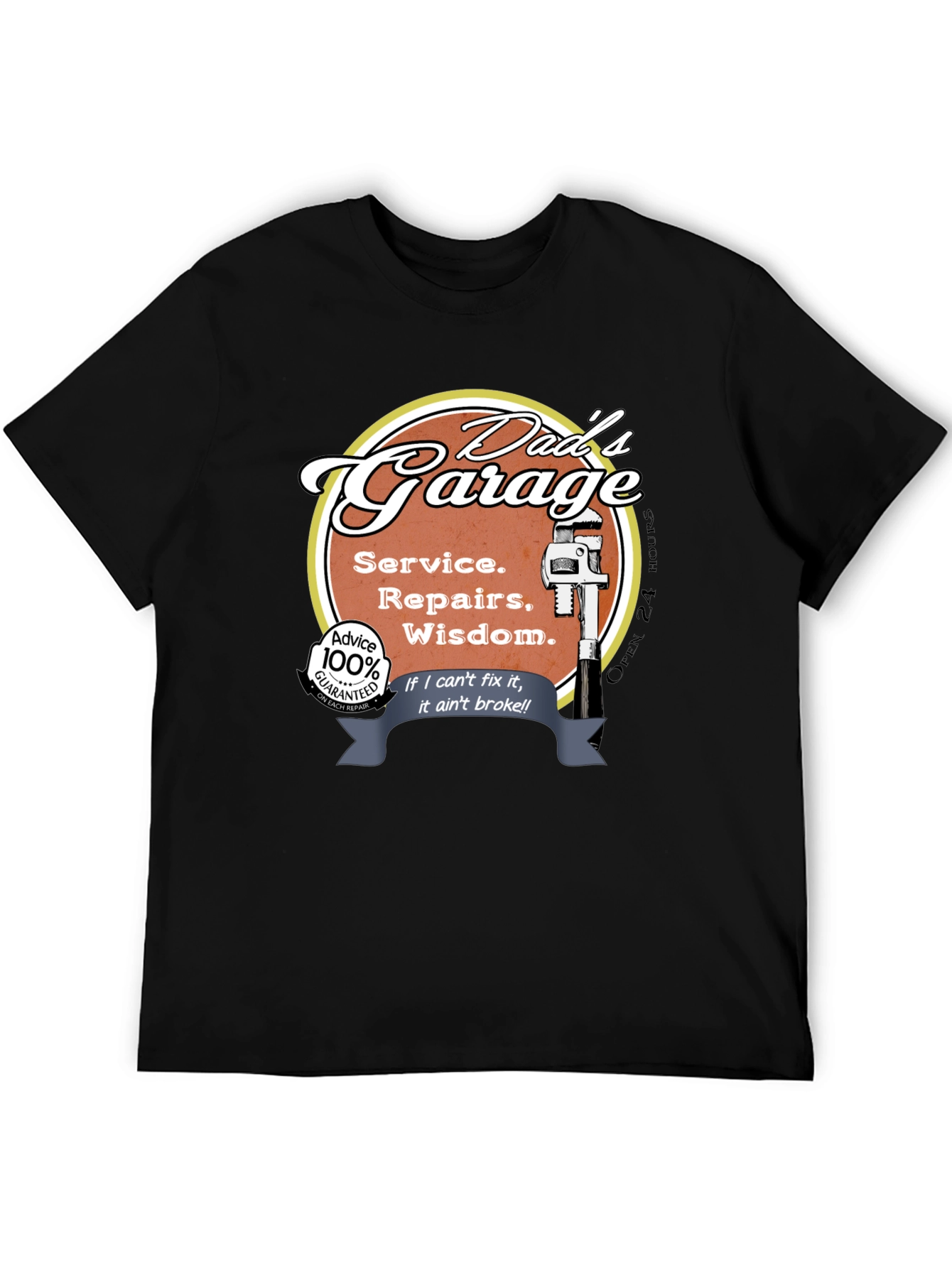 Dads Garage T-Shirt - Service Repairs Wisdom