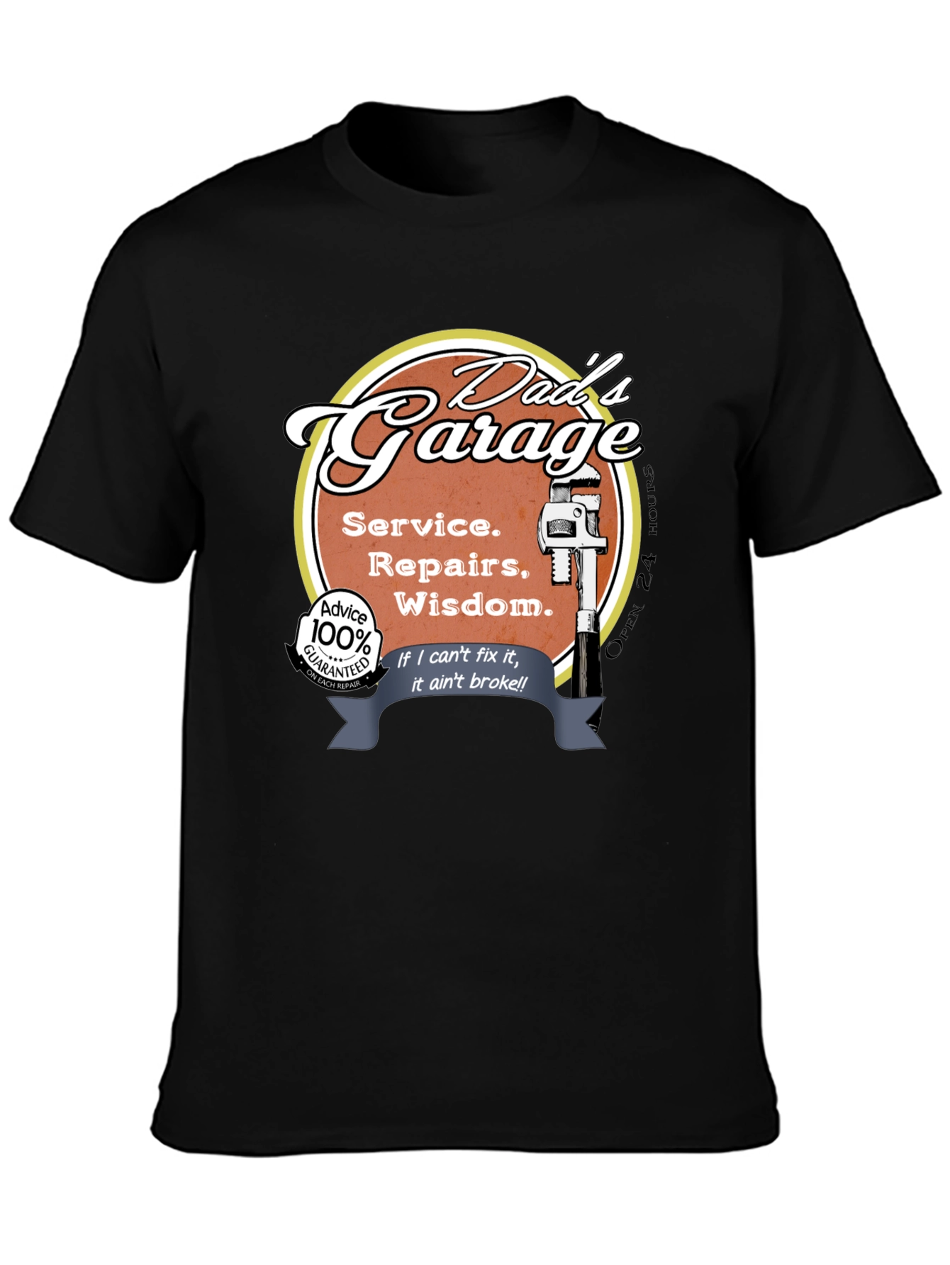 Dads Garage T-Shirt - Service Repairs Wisdom