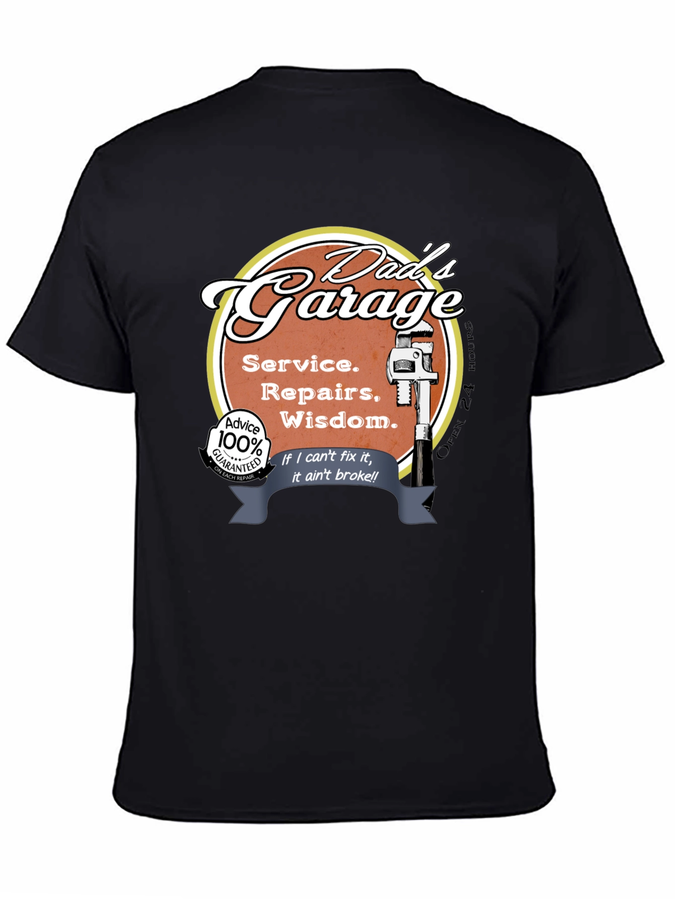 Dads Garage T-Shirt - Service Repairs Wisdom