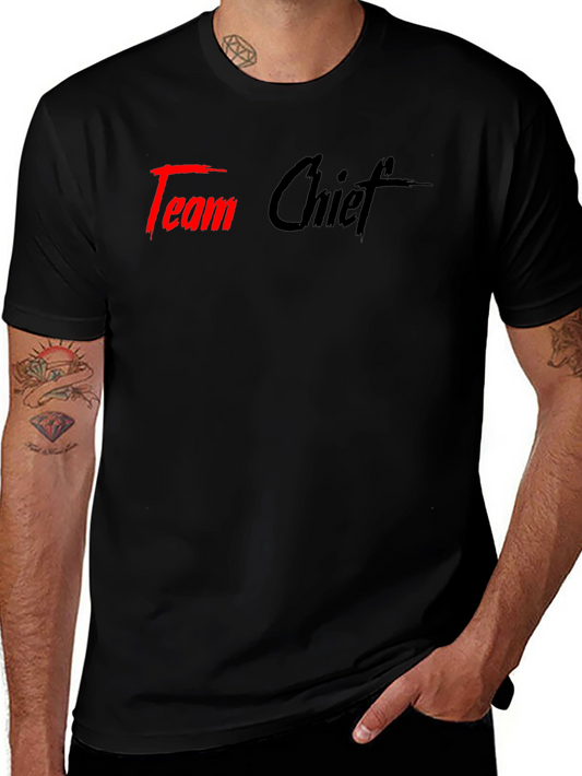 Team Chief Black T-Shirt Casual Wear