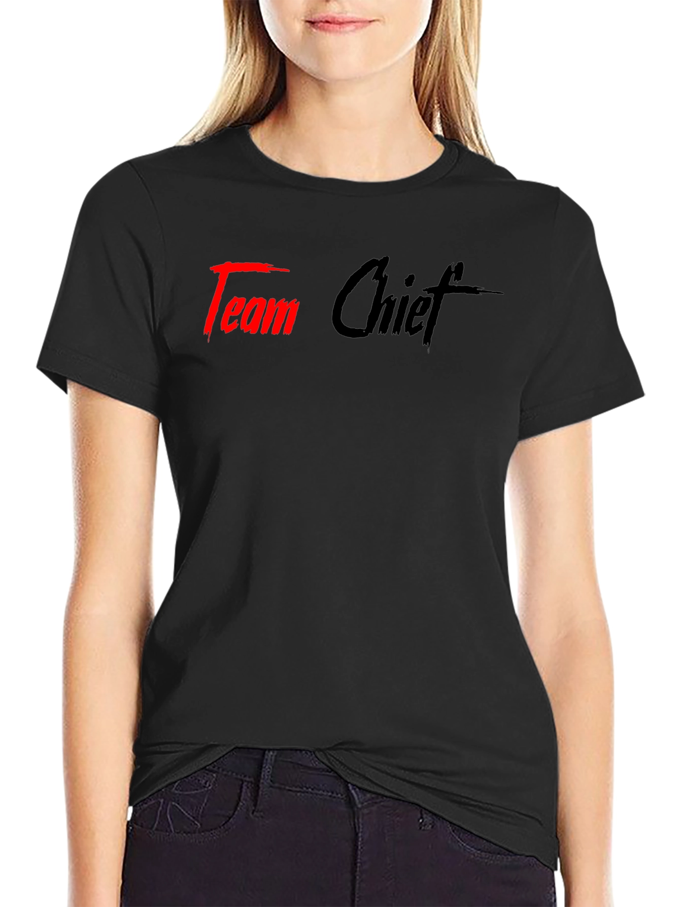 Team Chief Black T-Shirt Casual Wear