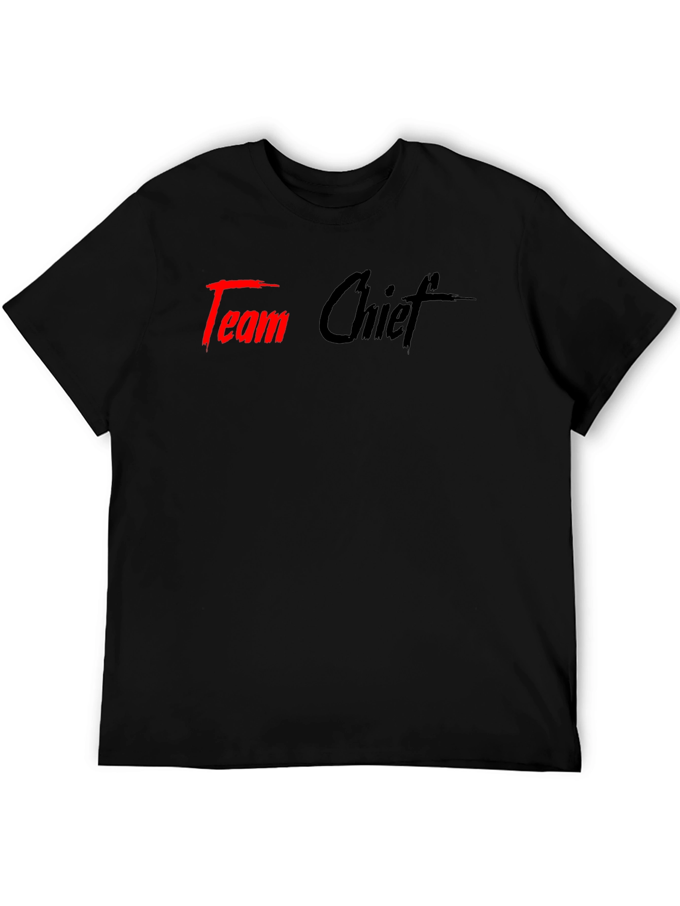 Team Chief Black T-Shirt Casual Wear