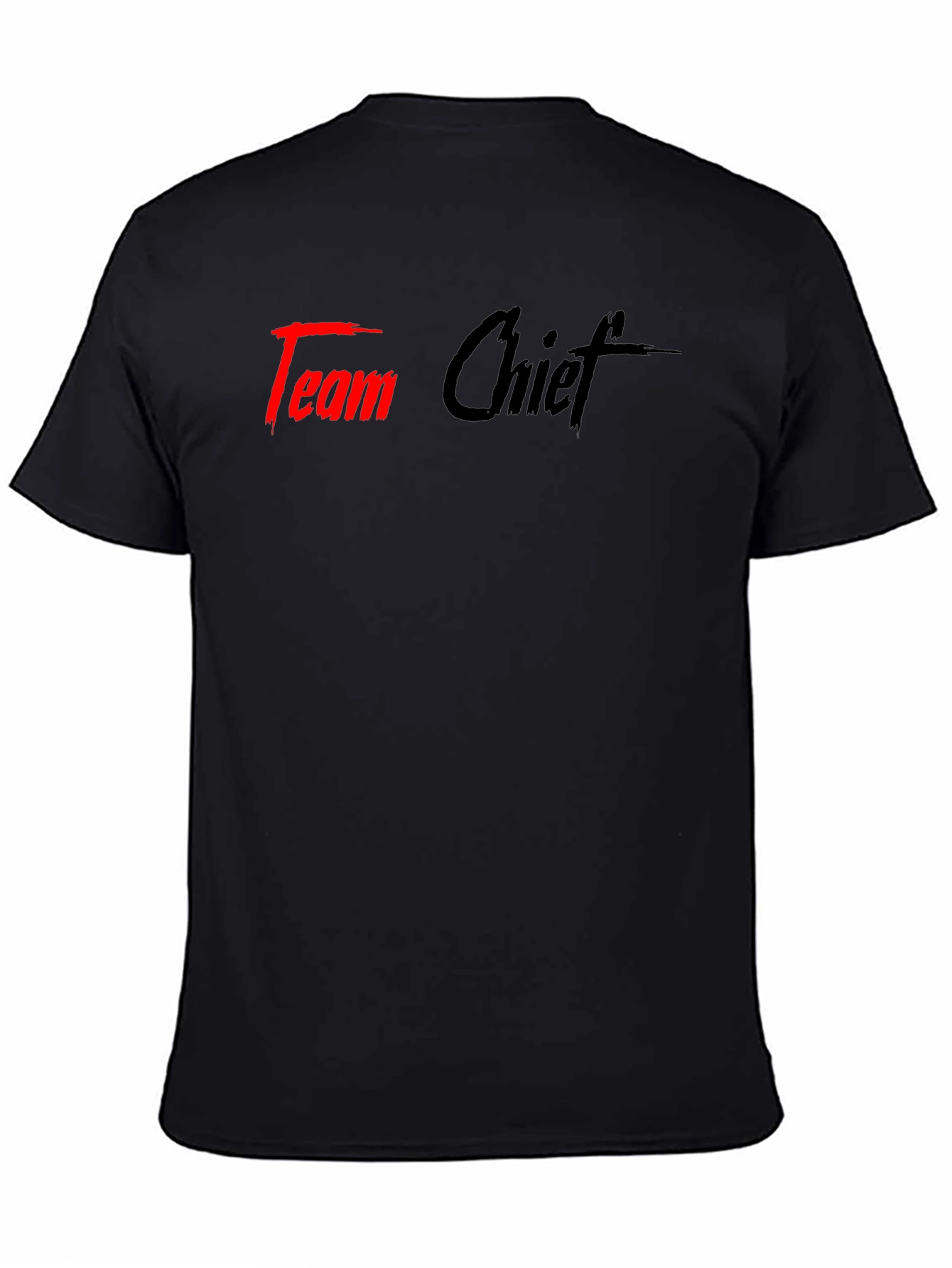 Team Chief Black T-Shirt Casual Wear