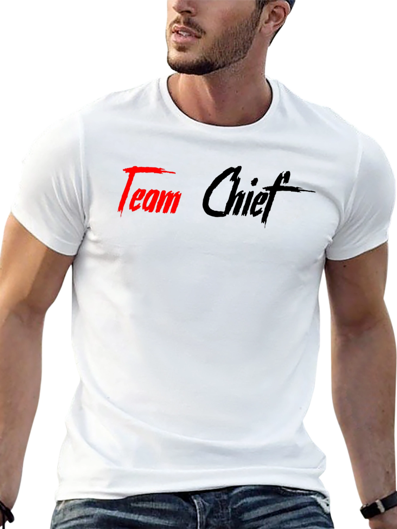 Team Chief Black T-Shirt Casual Wear