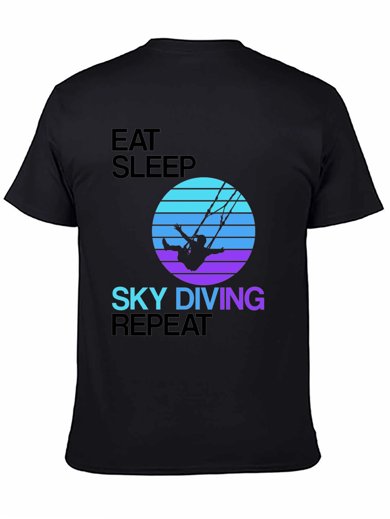 Eat Sleep Sky Diving Repeat T-Shirt