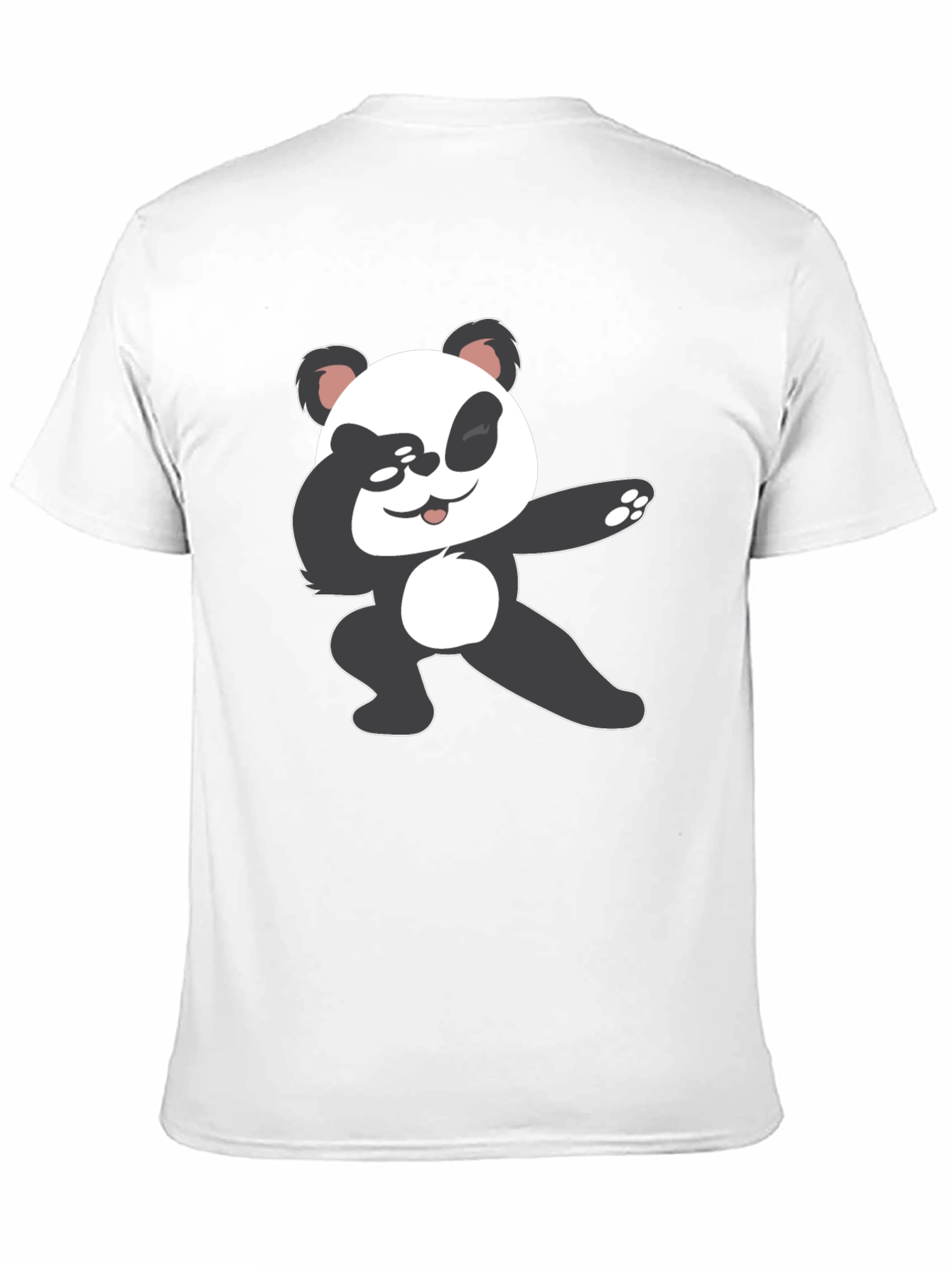 Dabbing Panda Graphic Tee - Black T-Shirt