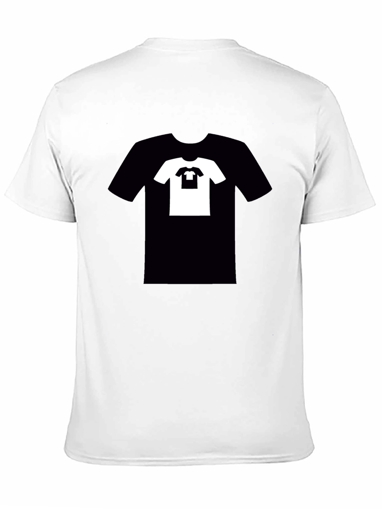 Recursive Tee: Black T-Shirt with T-Shirt Graphic