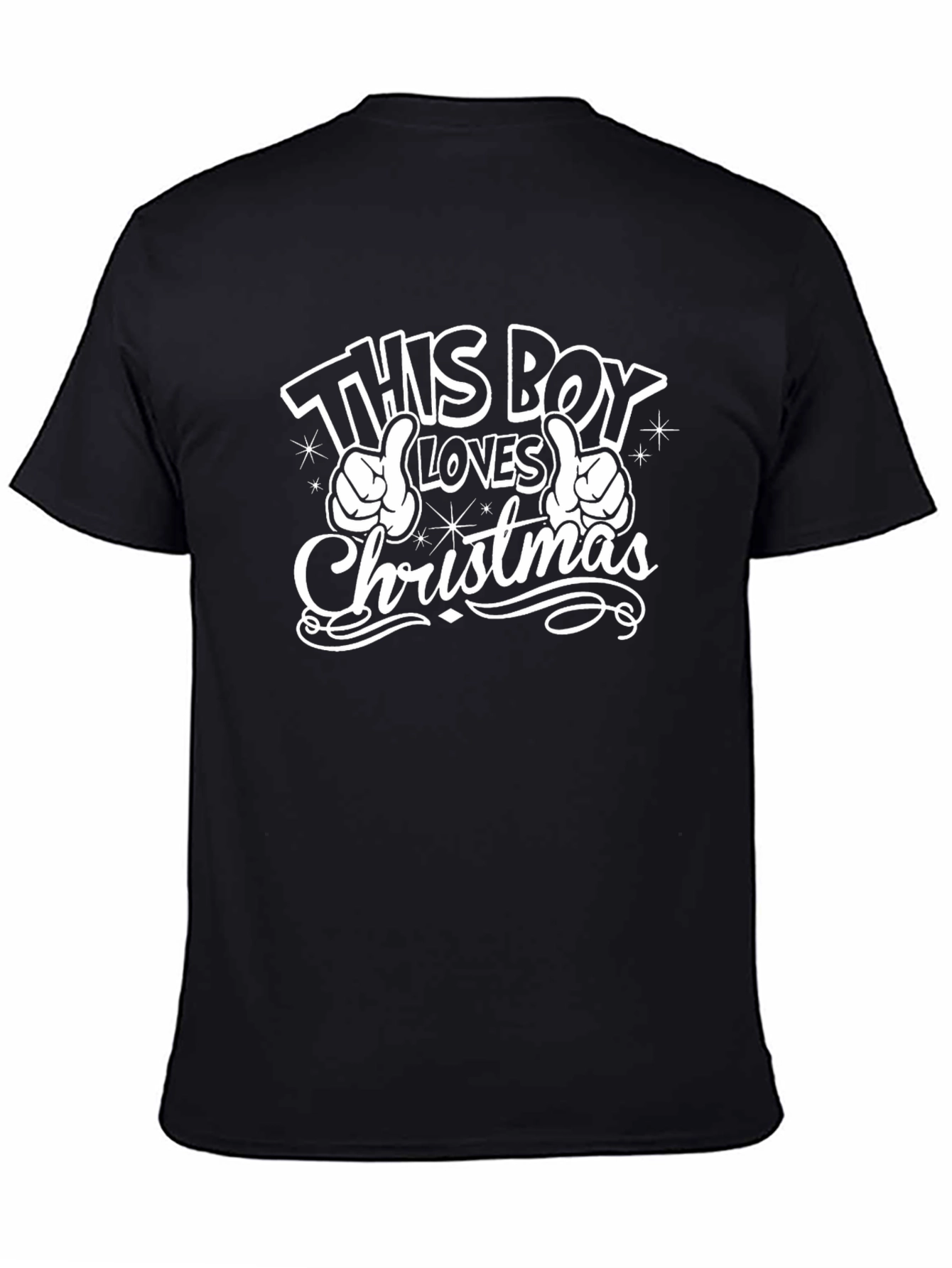 This Boy Loves Christmas T-Shirt
