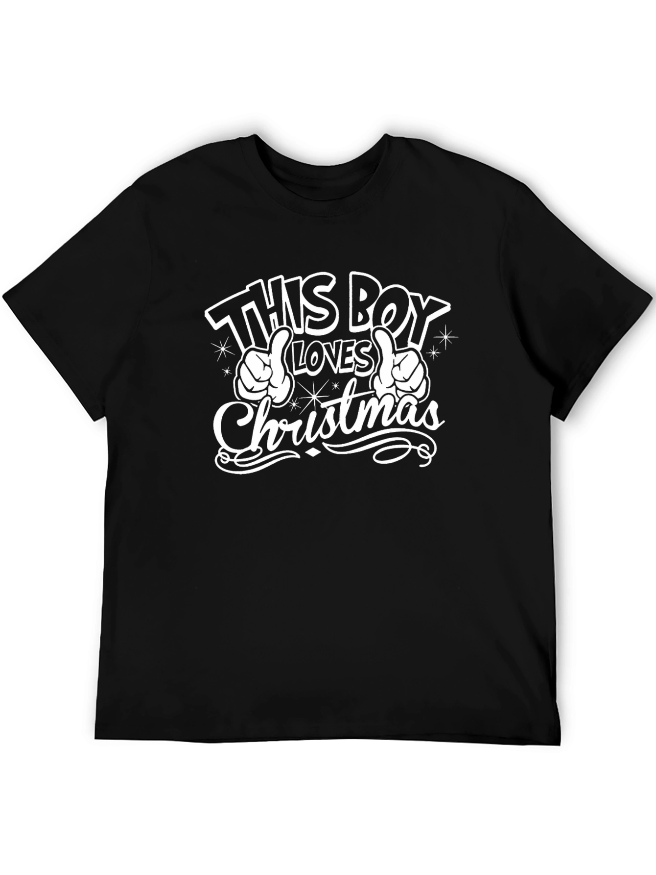 This Boy Loves Christmas T-Shirt