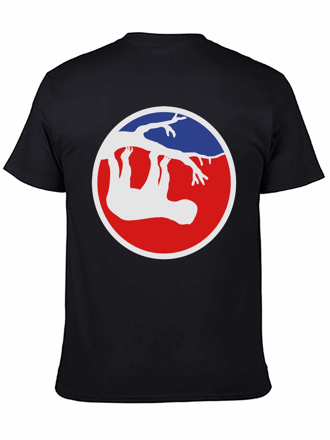 Sloth Hanging Around Graphic Tee - Black