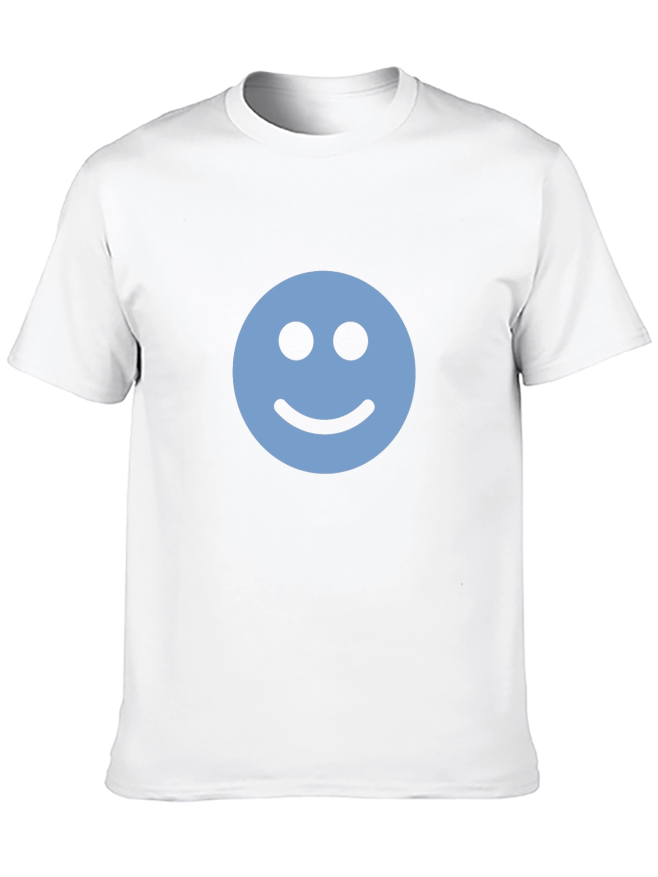 Smiley Face Graphic Tee - Soft Cotton Comfort