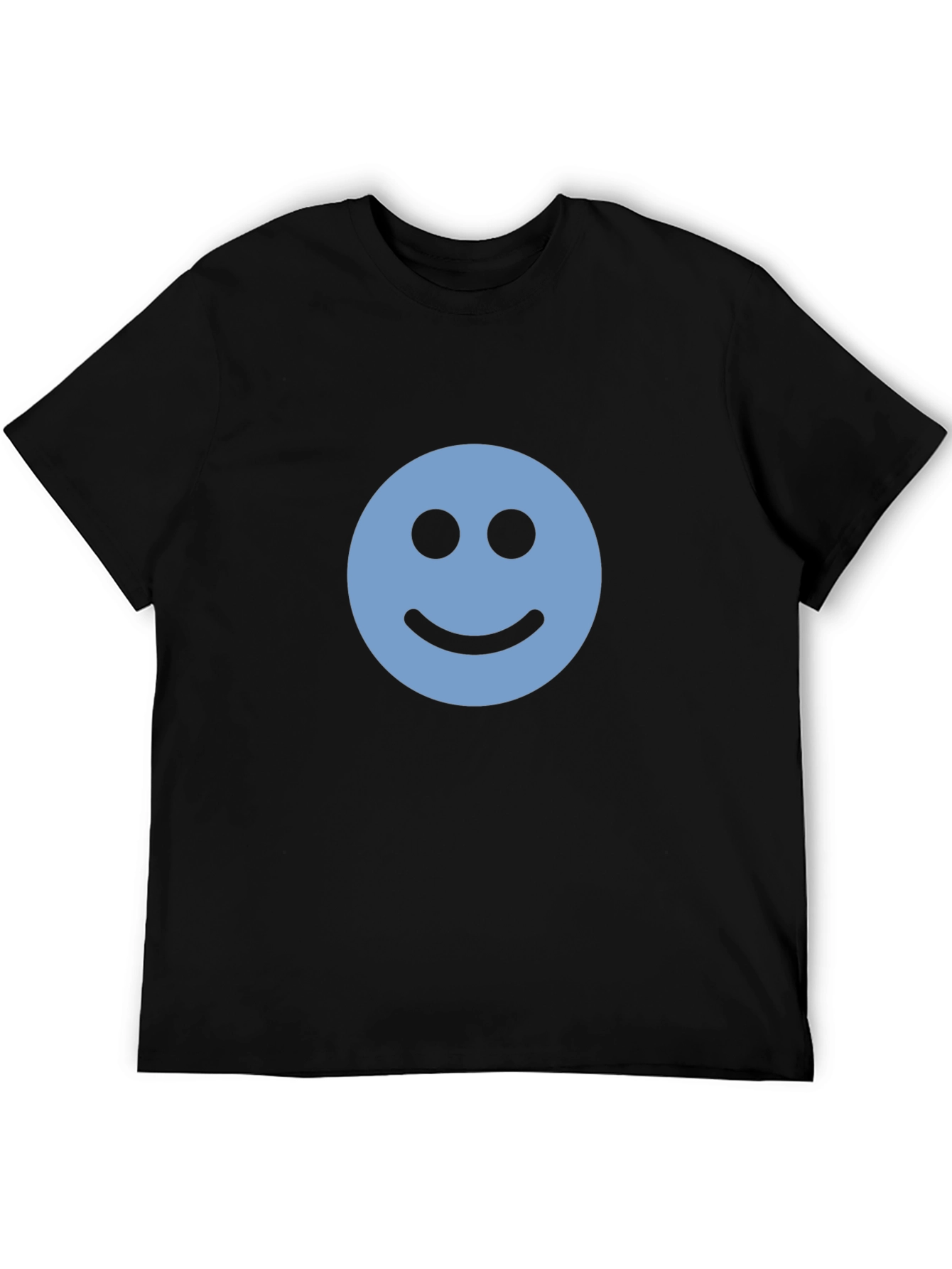 Smiley Face Graphic Tee - Soft Cotton Comfort