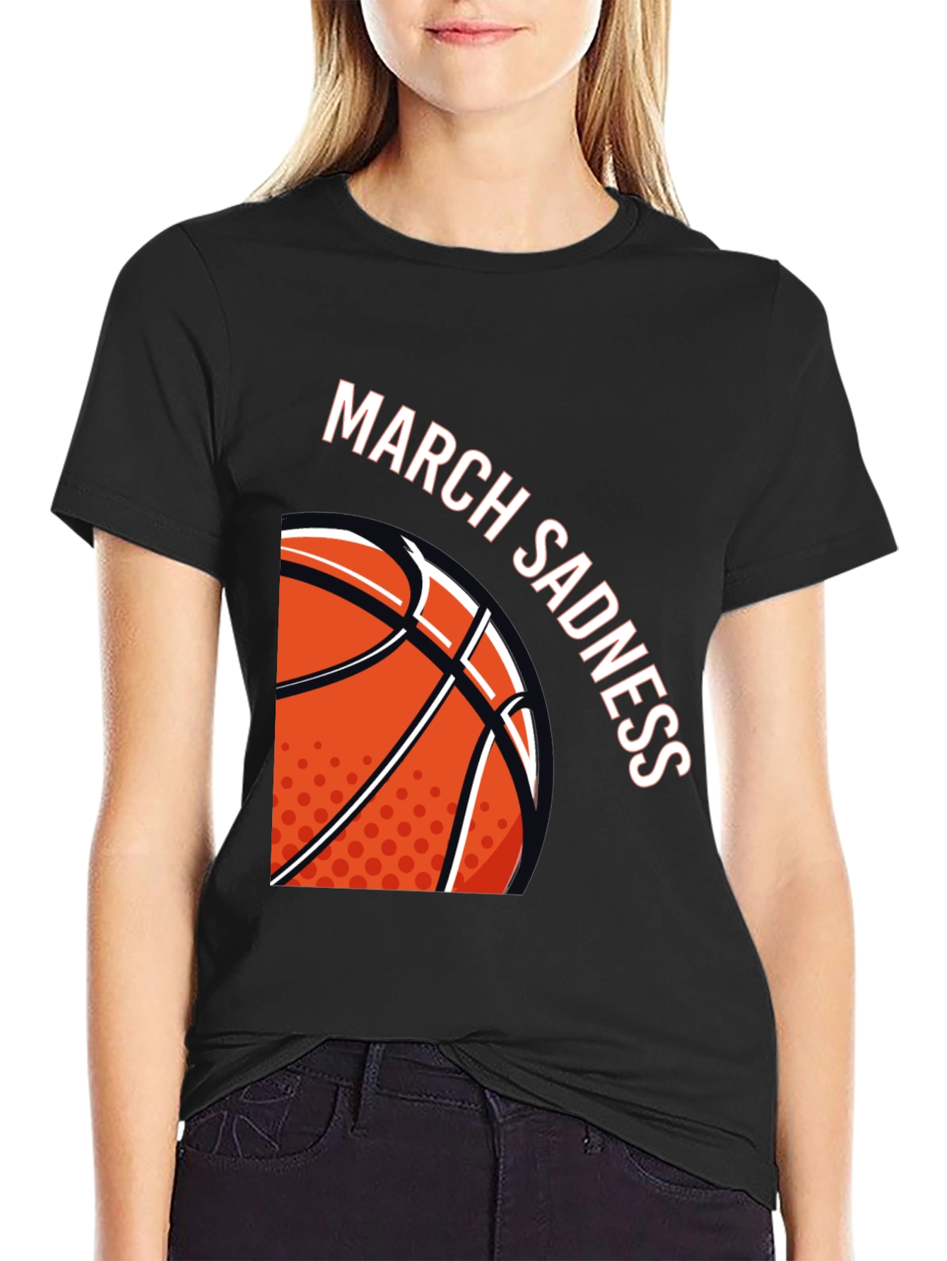 March Sadness Basketball T-Shirt