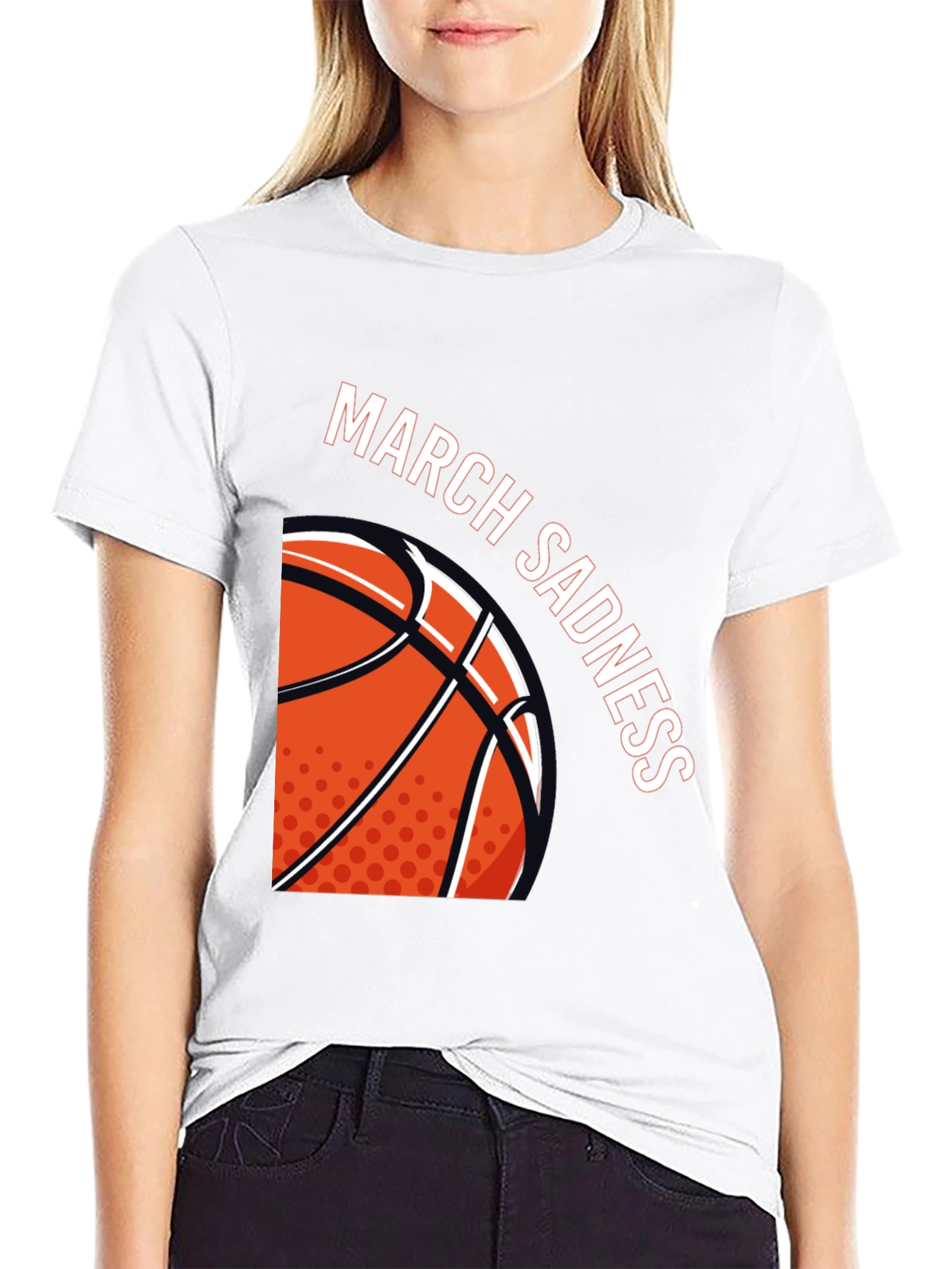 March Sadness Basketball T-Shirt