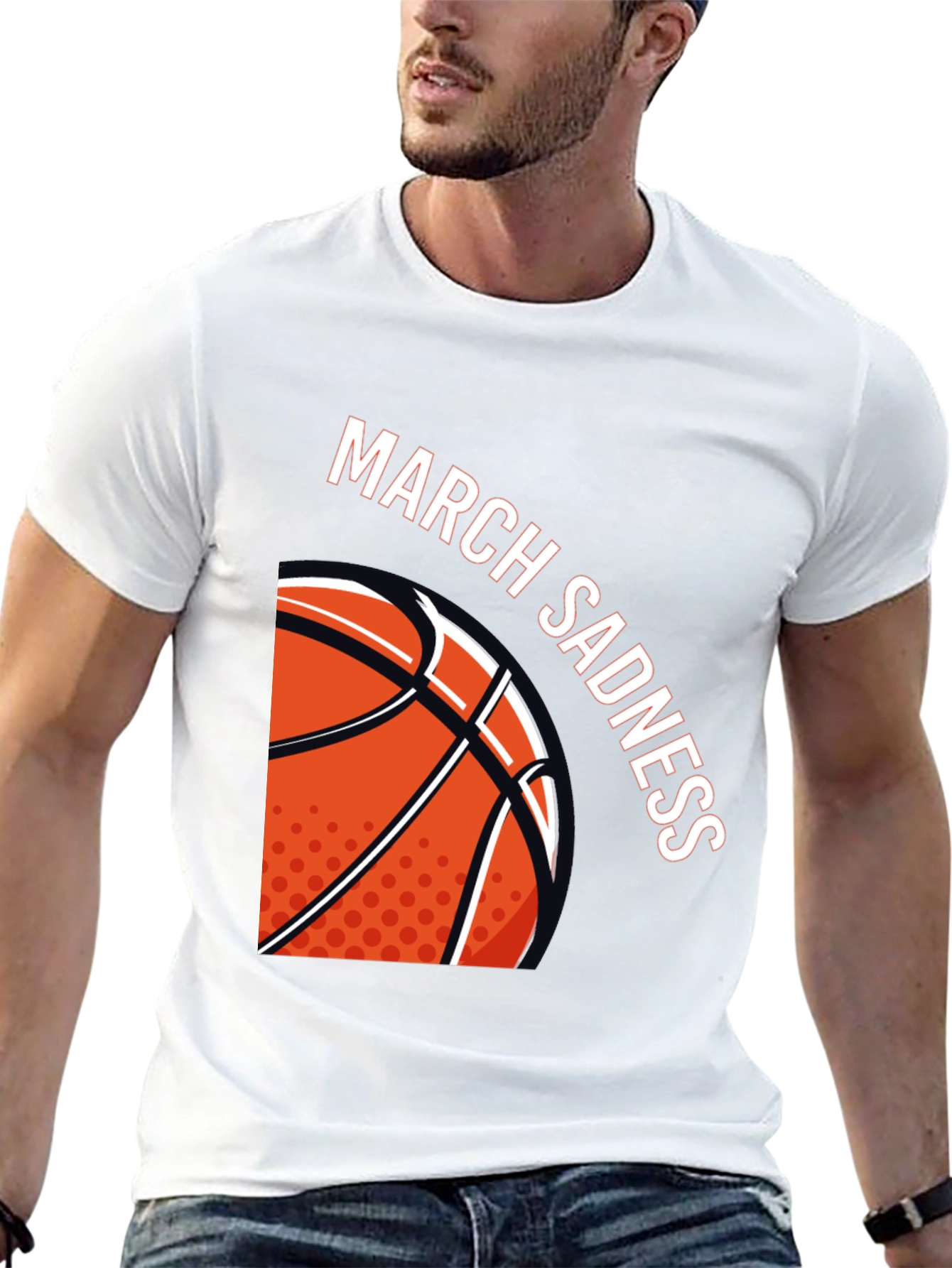 March Sadness Basketball T-Shirt