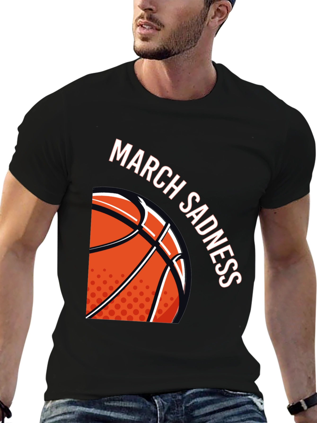 March Sadness Basketball T-Shirt