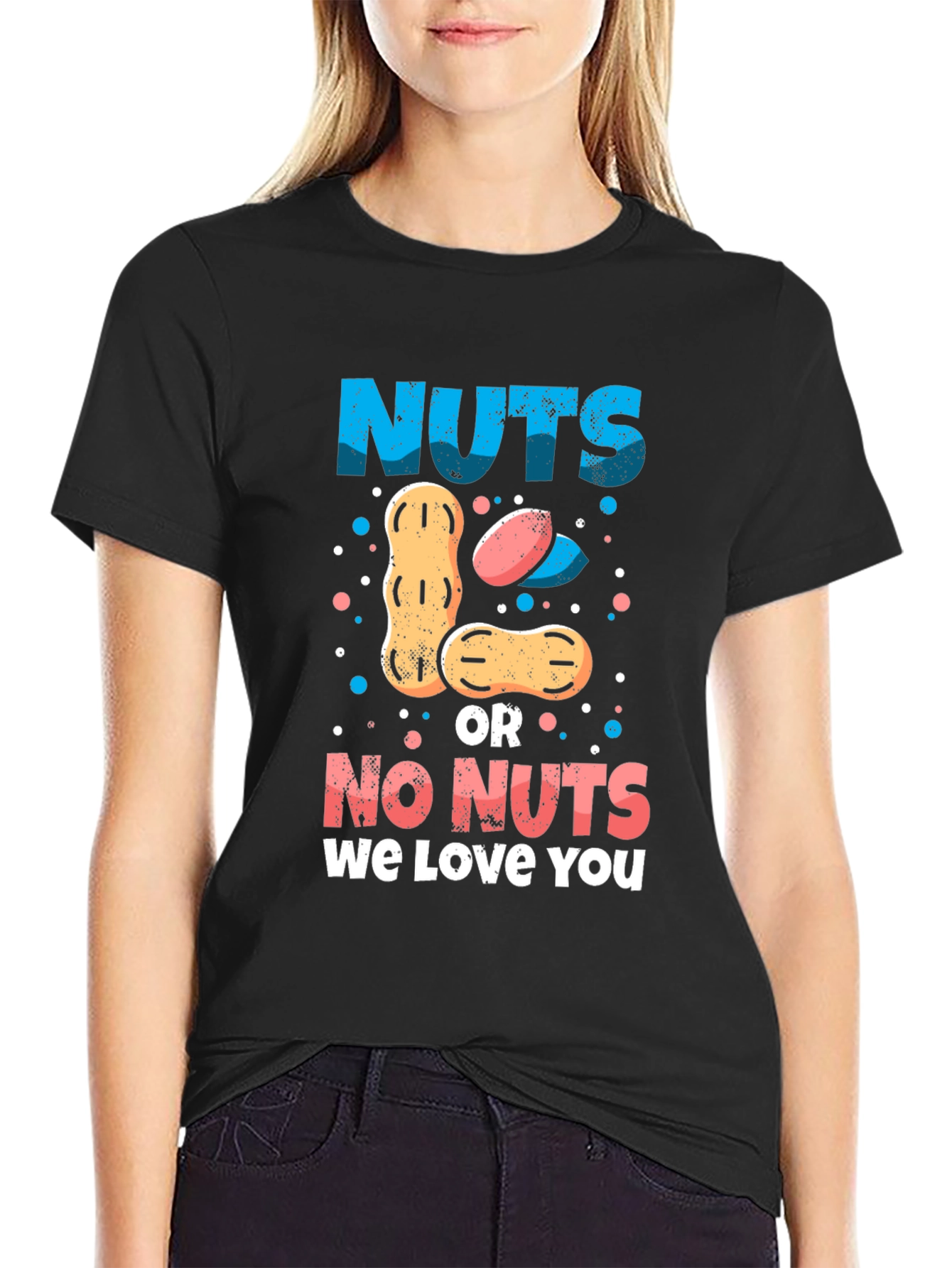 Nuts or No Nuts Graphic T-Shirt