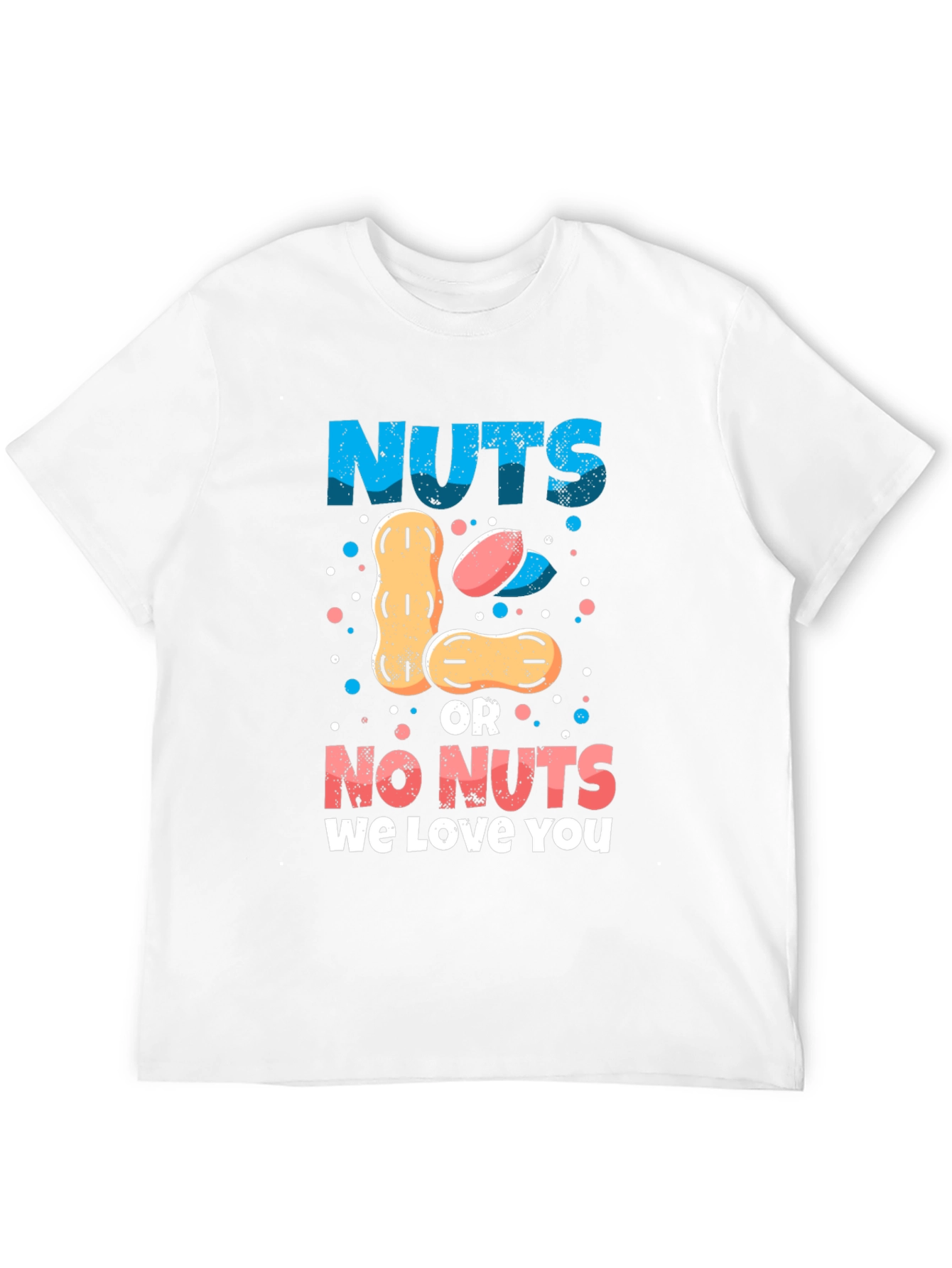 Nuts or No Nuts Graphic T-Shirt